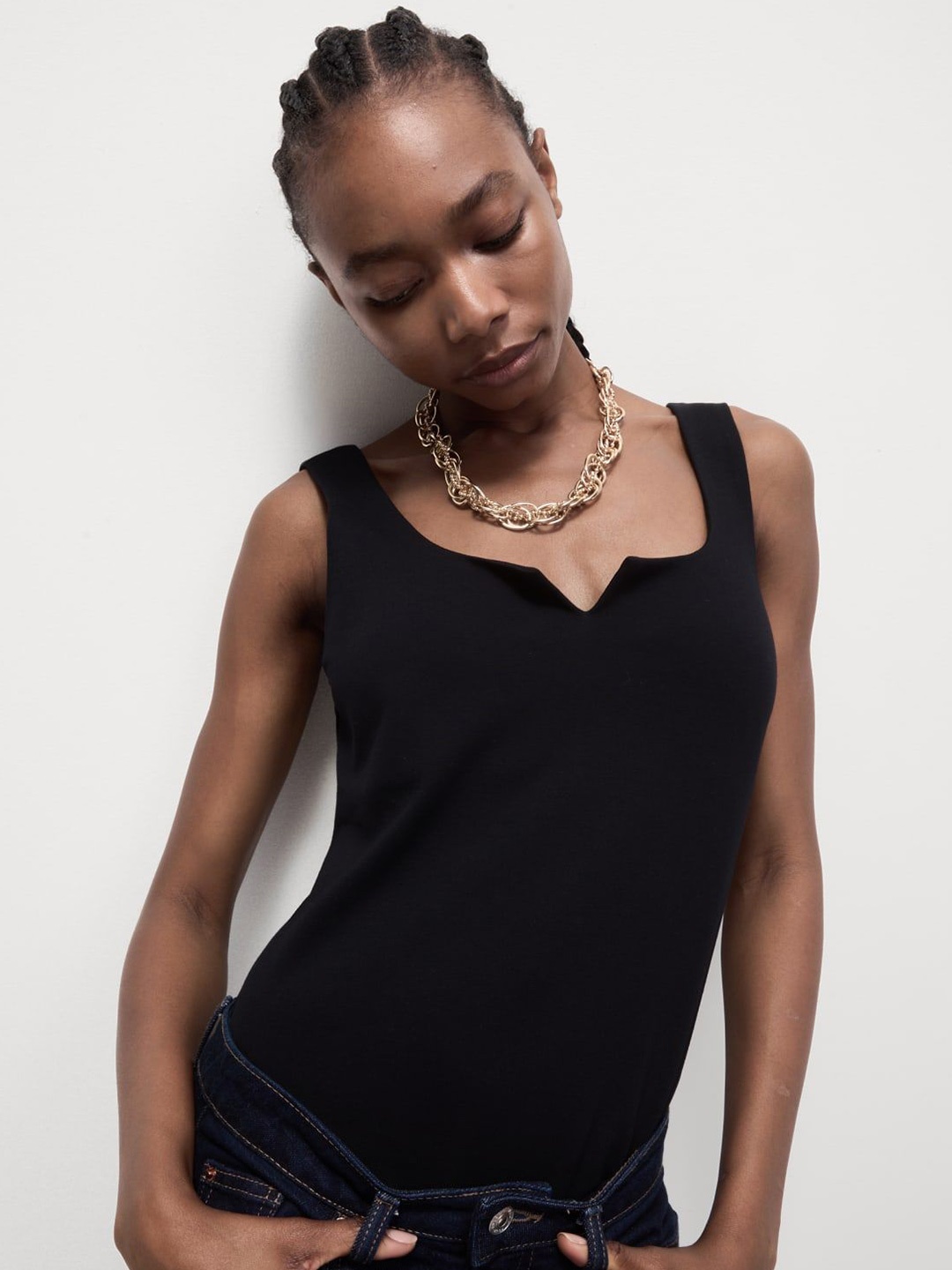 

Marks & Spencer Top, Black