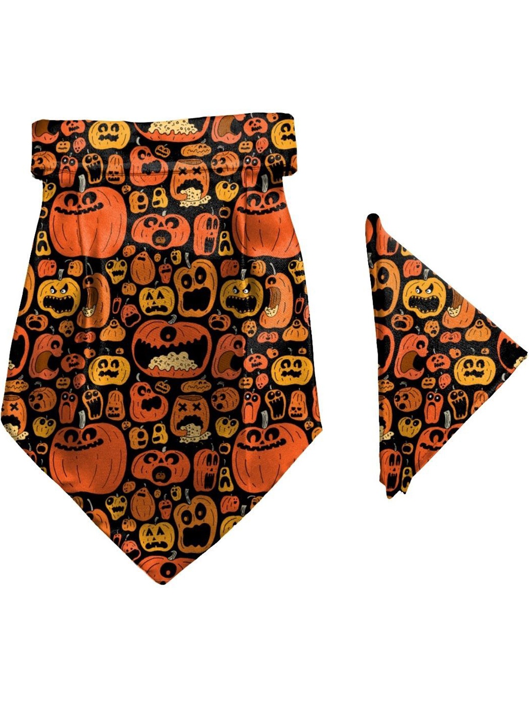 

Blacksmith Men Printed Cravat, Orange