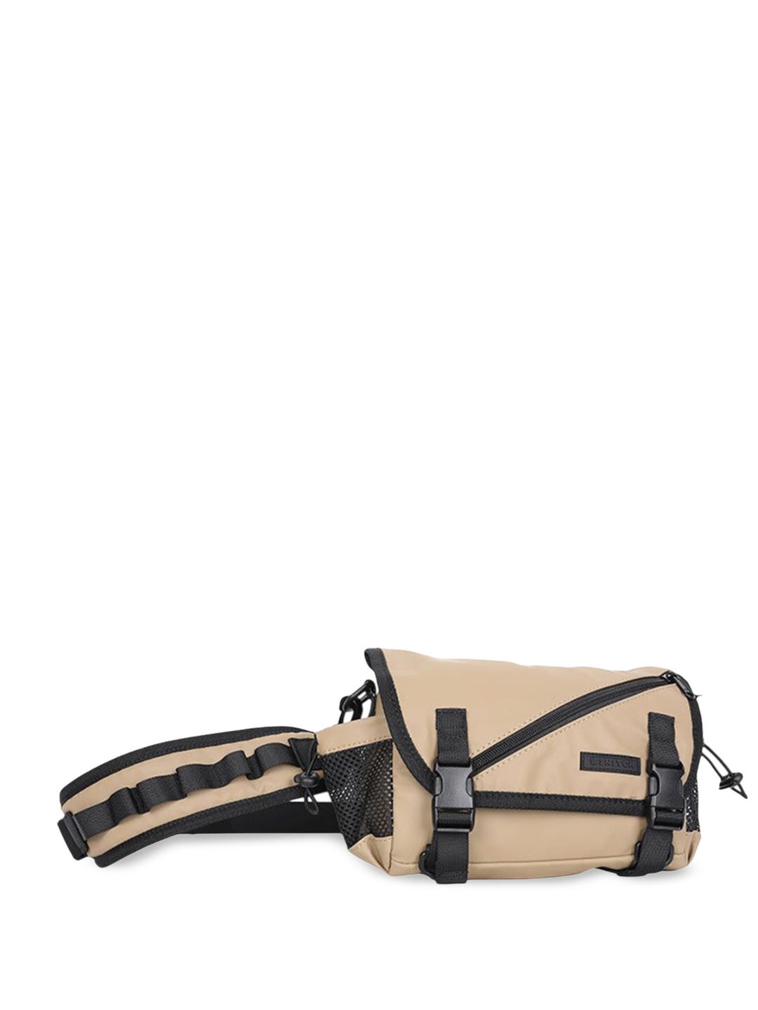 

Snitch PU Shopper Sling Bag, Beige