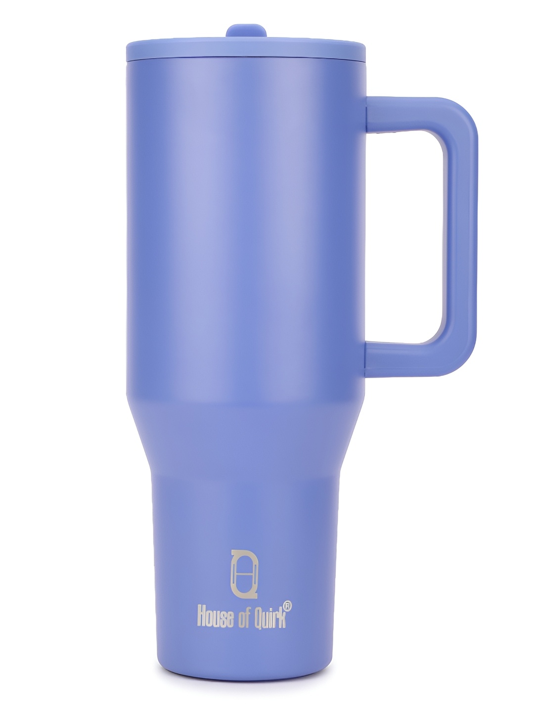 

HOUSE OF QUIRK Blue Single Stainless Steel Double Wall Vacuum Tumbler with Handle1.2L