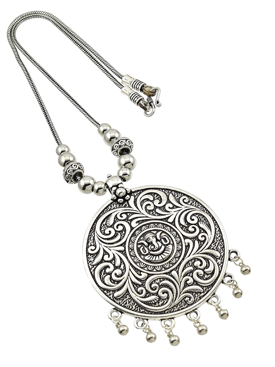 

HIGH TRENDZ Handcrafted Necklace, Silver