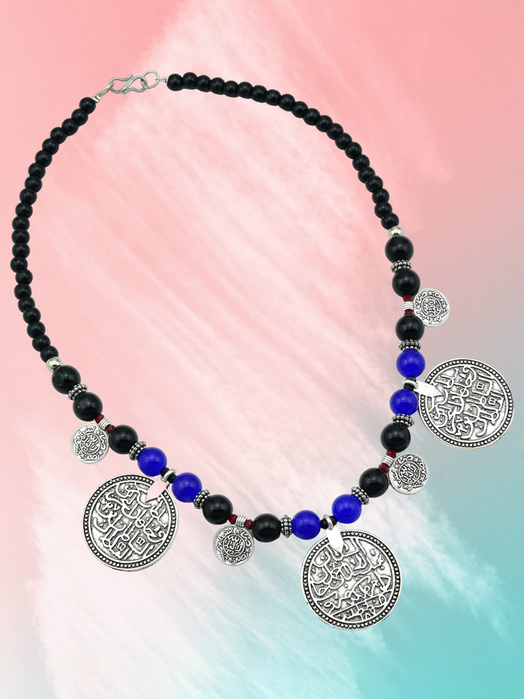 

HIGH TRENDZ Brass Necklace, Purple