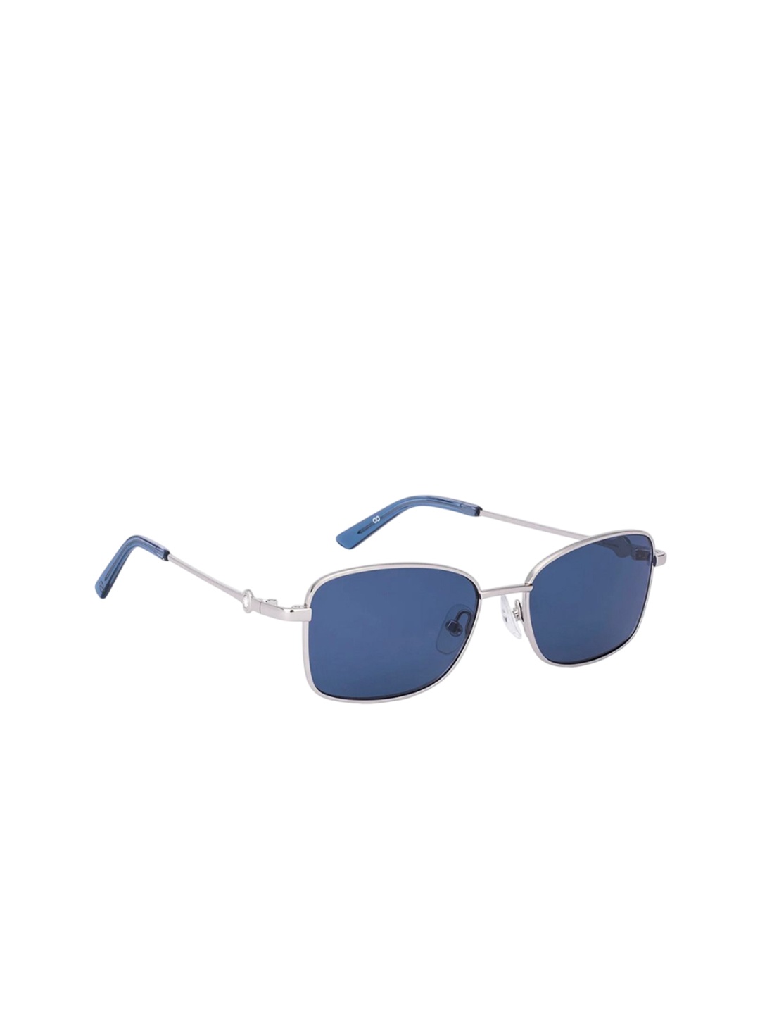 

John Jacobs Women Cateye Sunglasses with UV Protected Lens, Blue