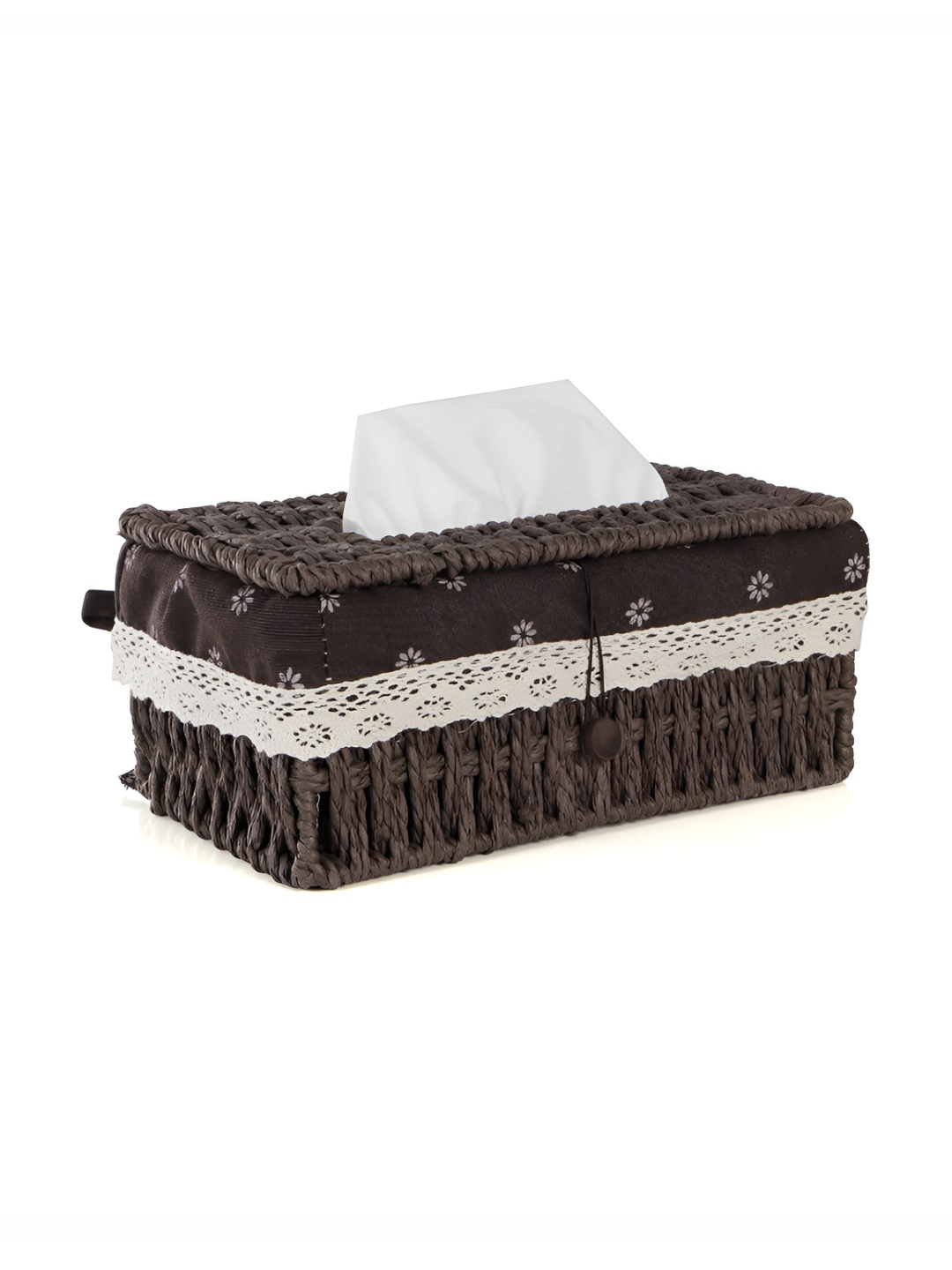 

HOKIPO Brown Plastic Tissue Holders