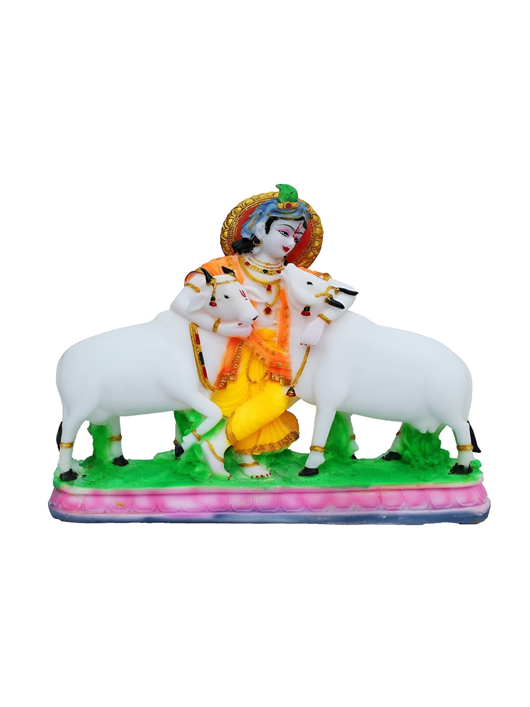 

Vrinban International White Religious Figurine Showpiece