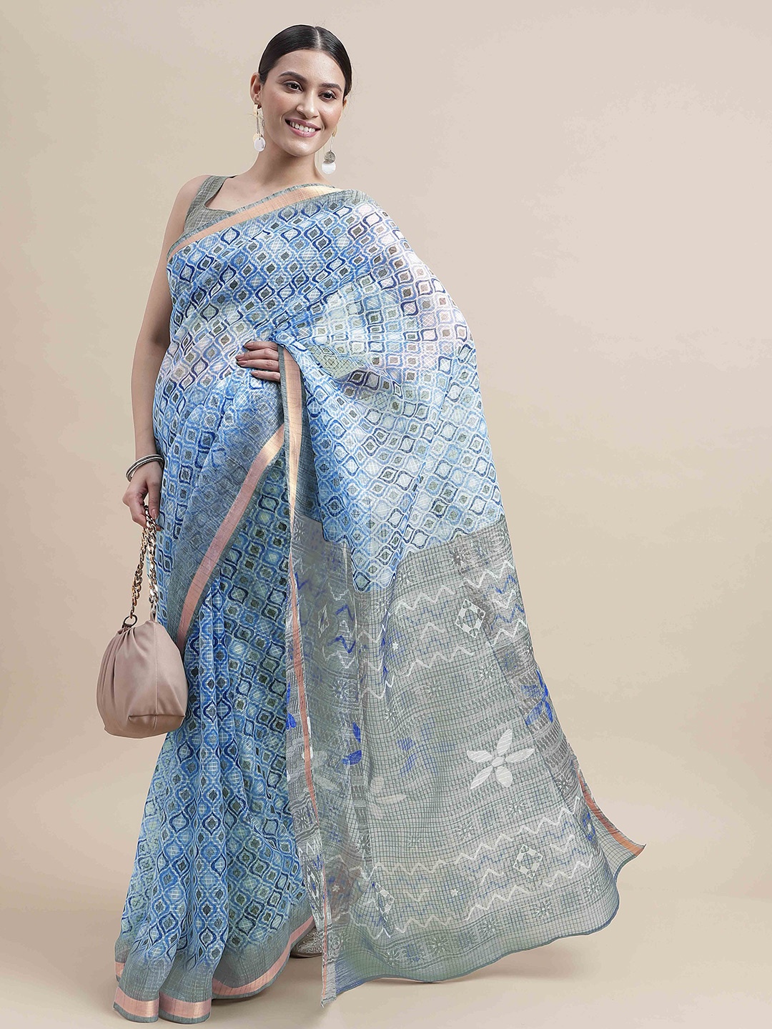 

KALINI Saree, Blue