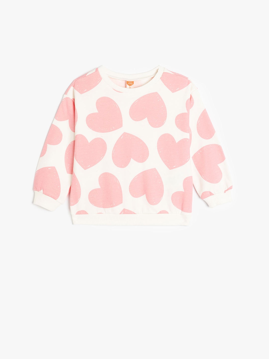 

Koton Girls Printed Sweatshirt, Beige