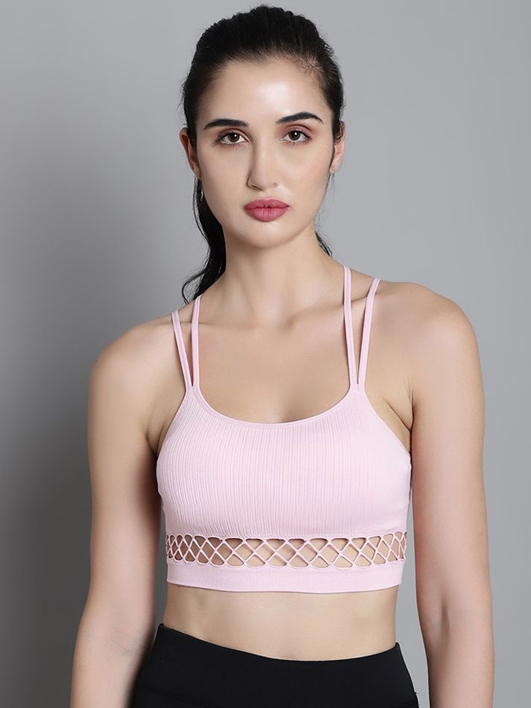 

MAKCLAN Bra Full Coverage, Pink