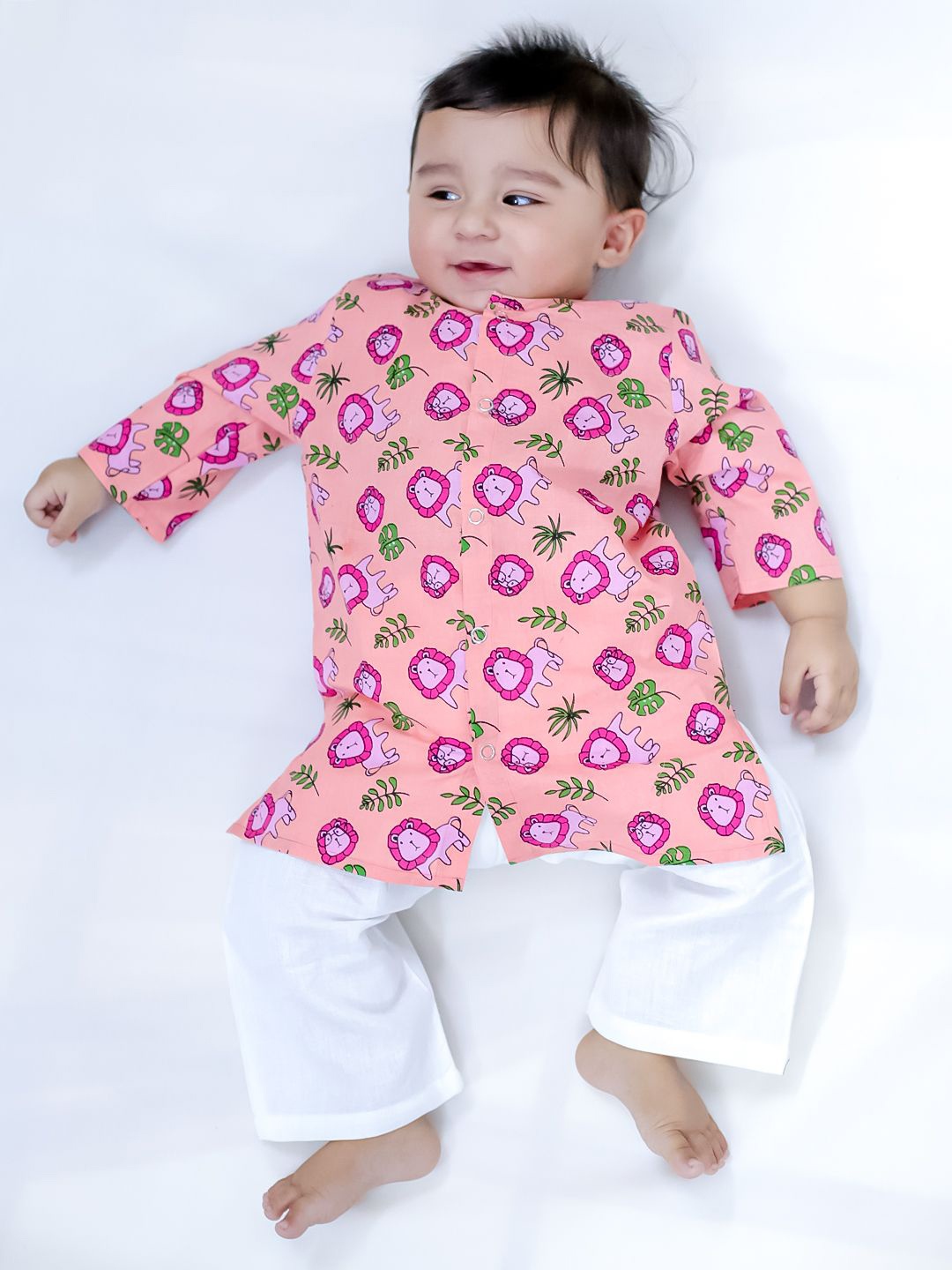 

BownBee Boys Printed Top with Pyjamas, Pink