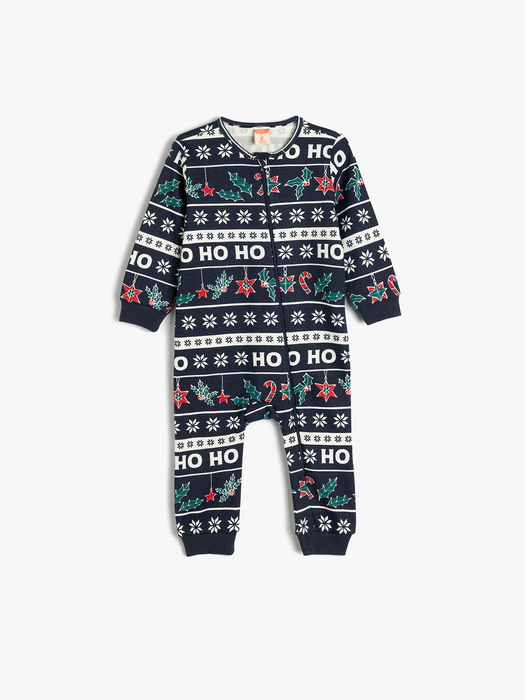 

Koton Boys Printed Basic Jumpsuit, Blue