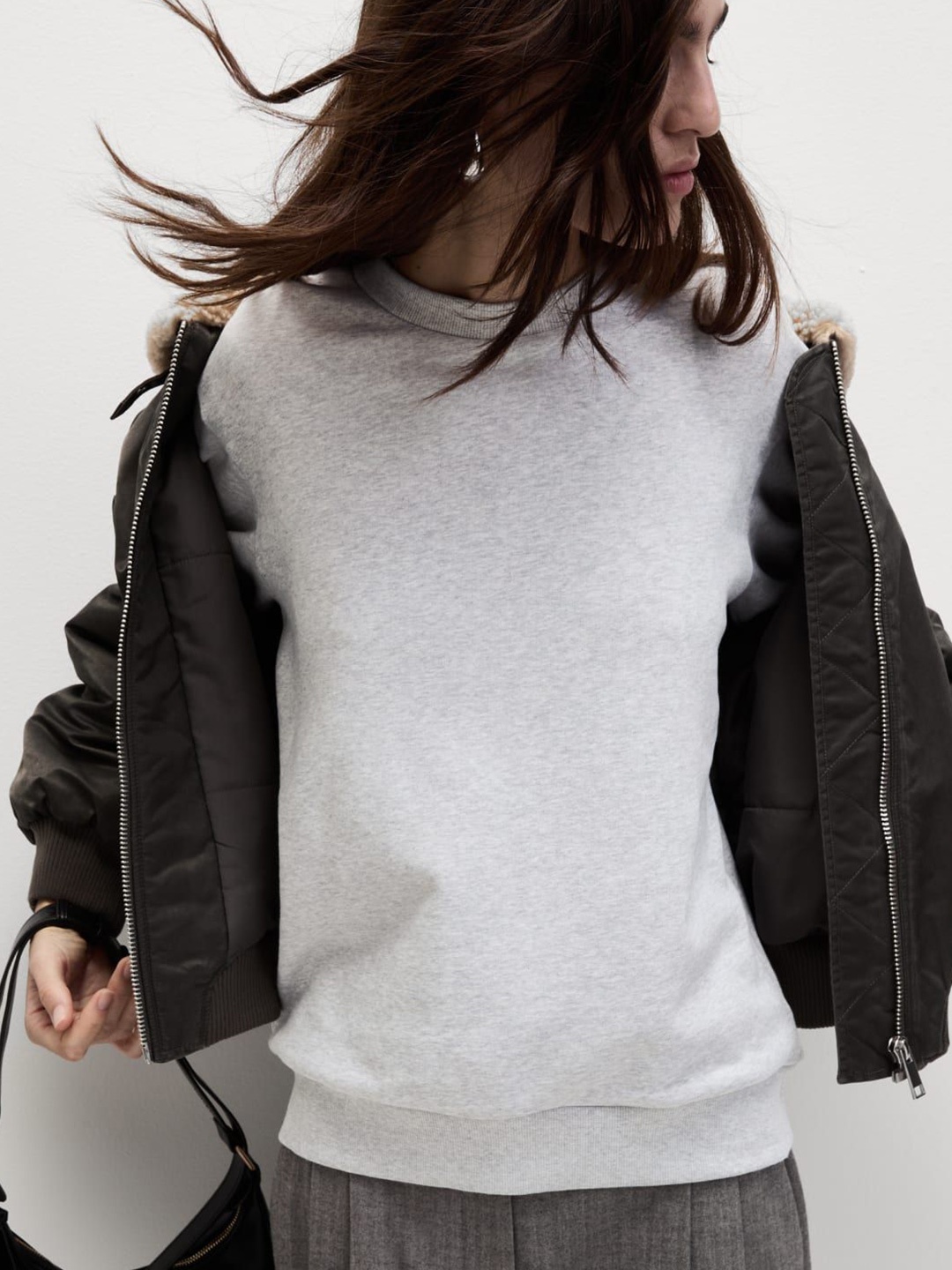 

Marks & Spencer Women Sweatshirt, Grey