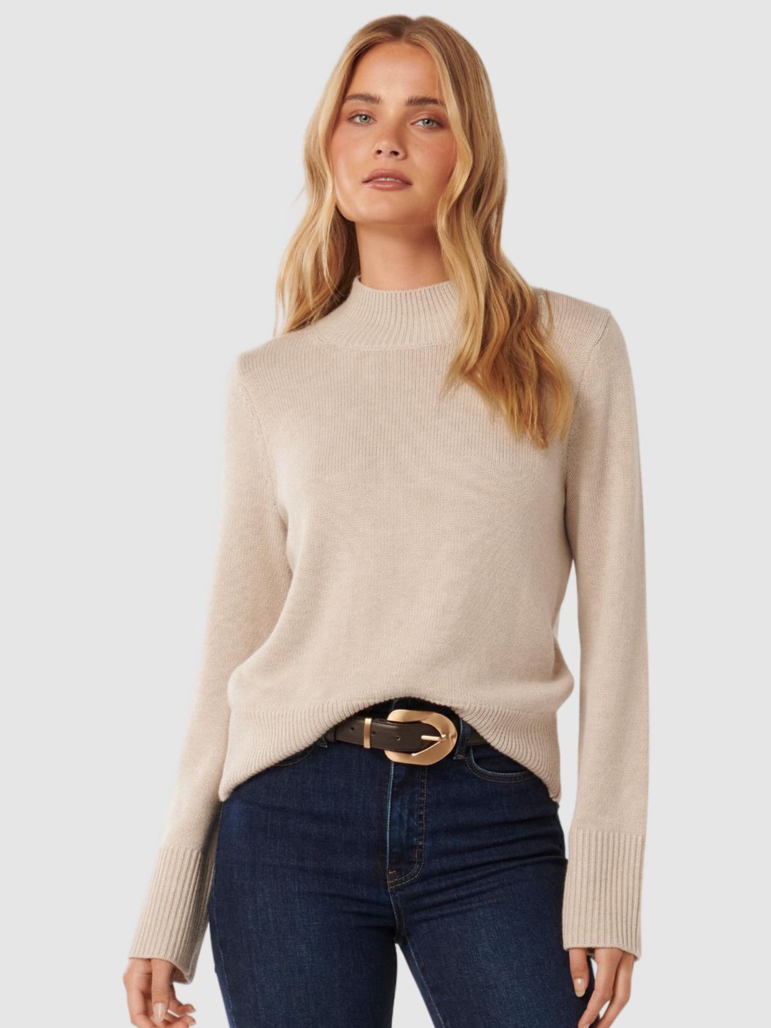 

Forever New Women Pullover, Cream