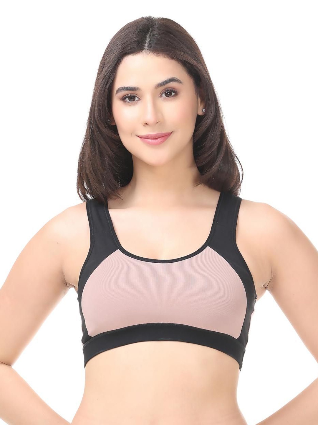 

Vismay ACTIVE-101: Medium Impact Active Bra, Purple