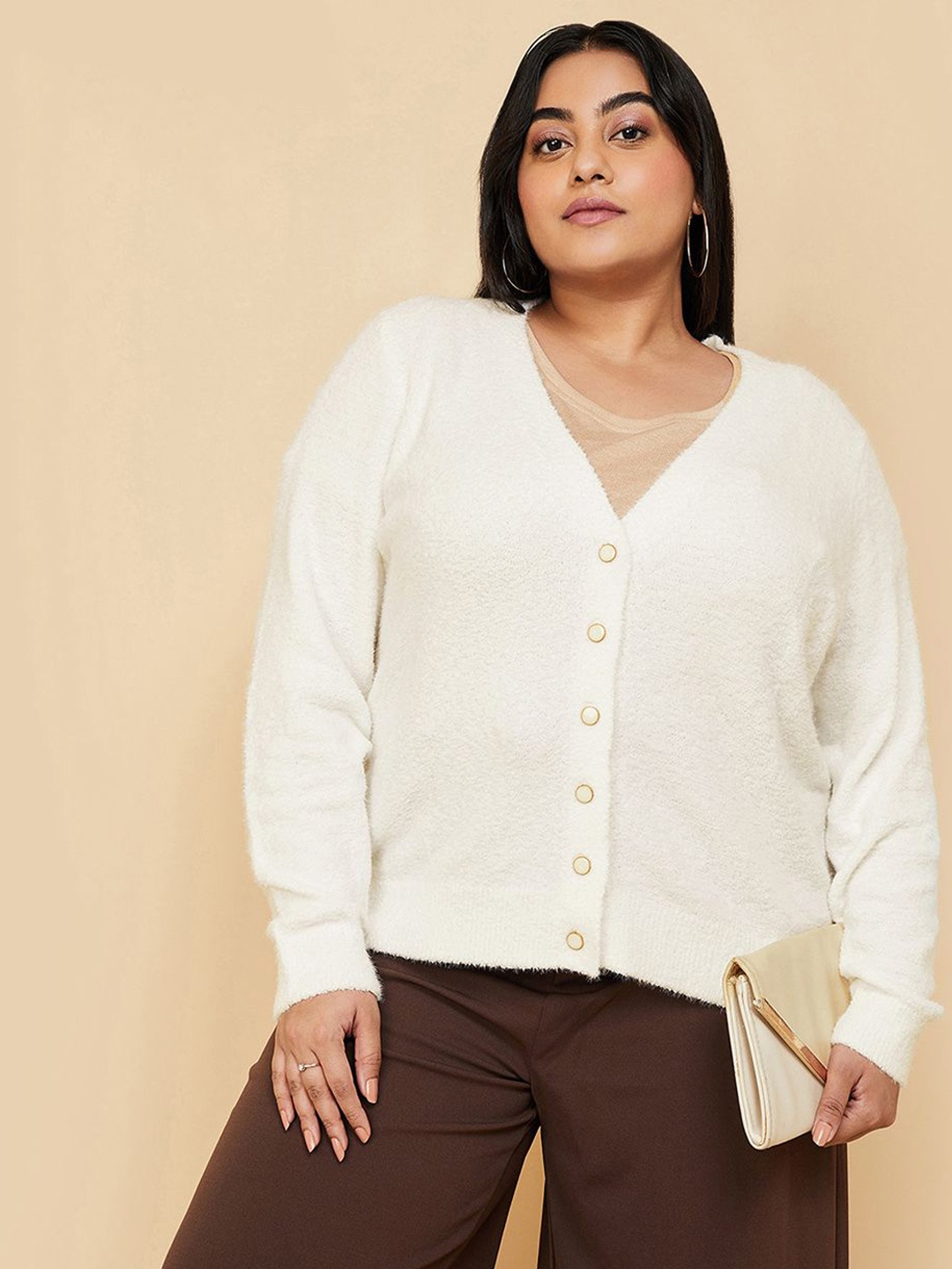 

max Women Cardigan, Off white