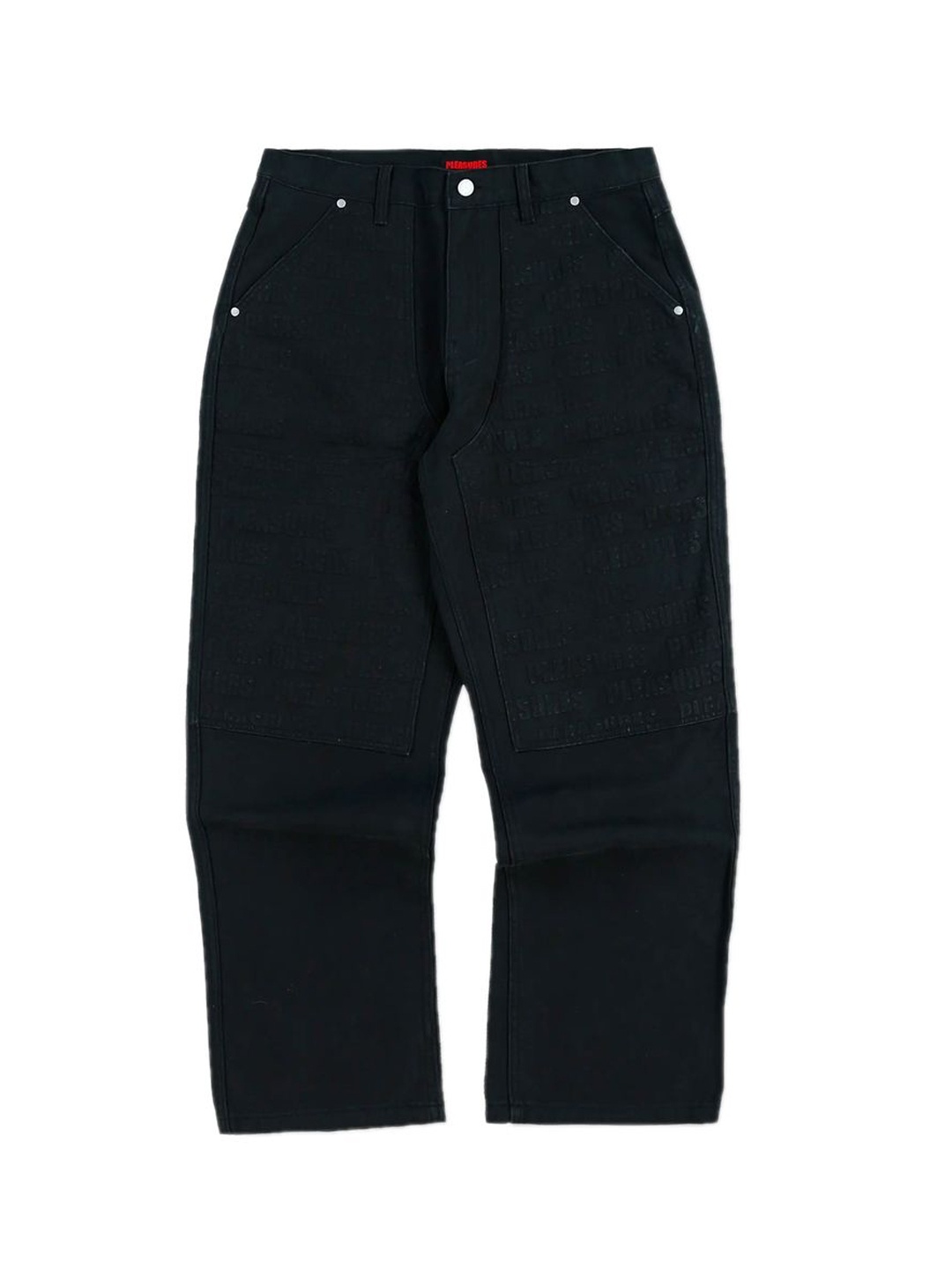 

Pleasures Men Impact Double Knee Pants, Black
