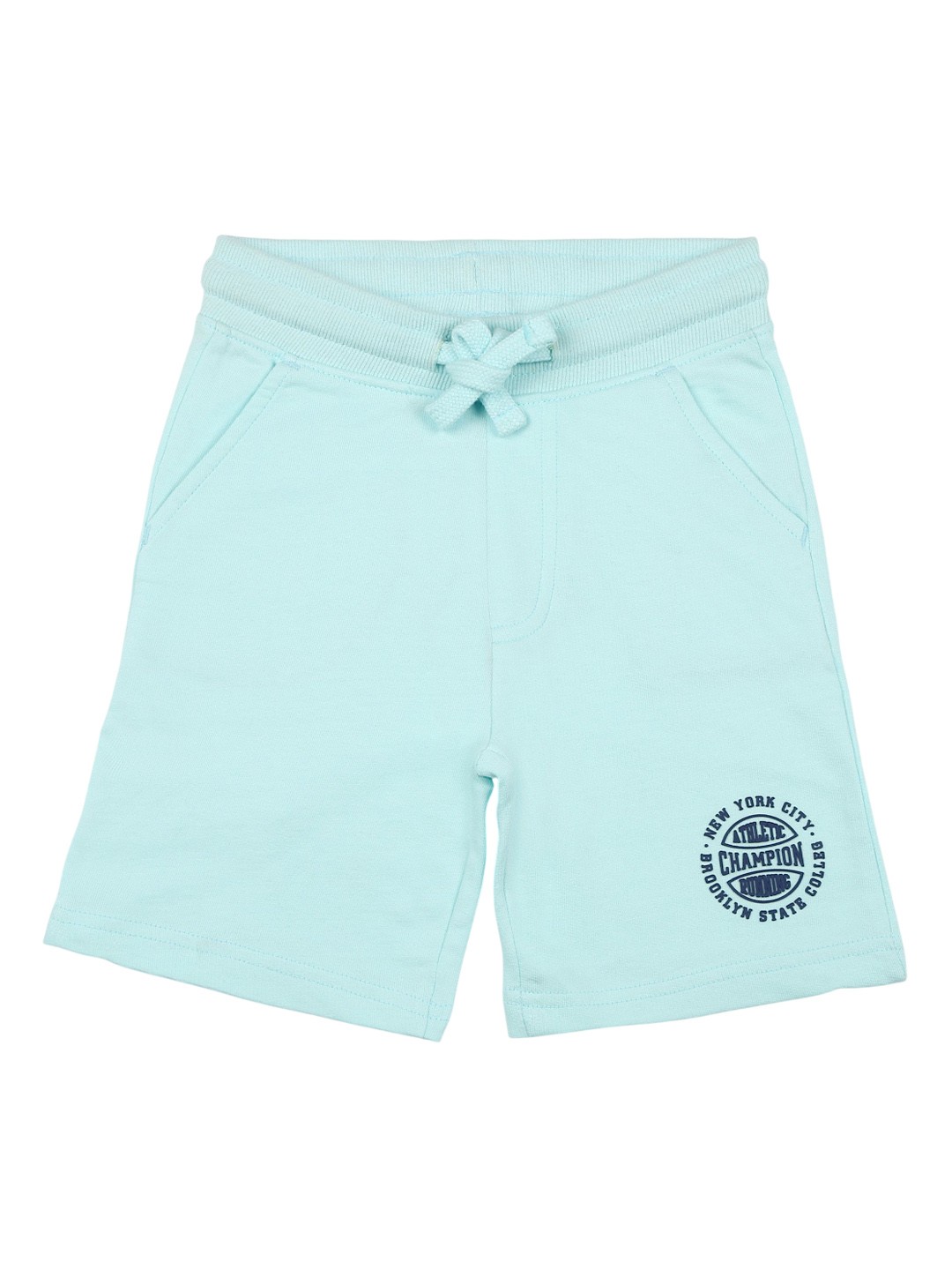 

Billion Boys Solid Cotton Regular Fit Shorts, Blue