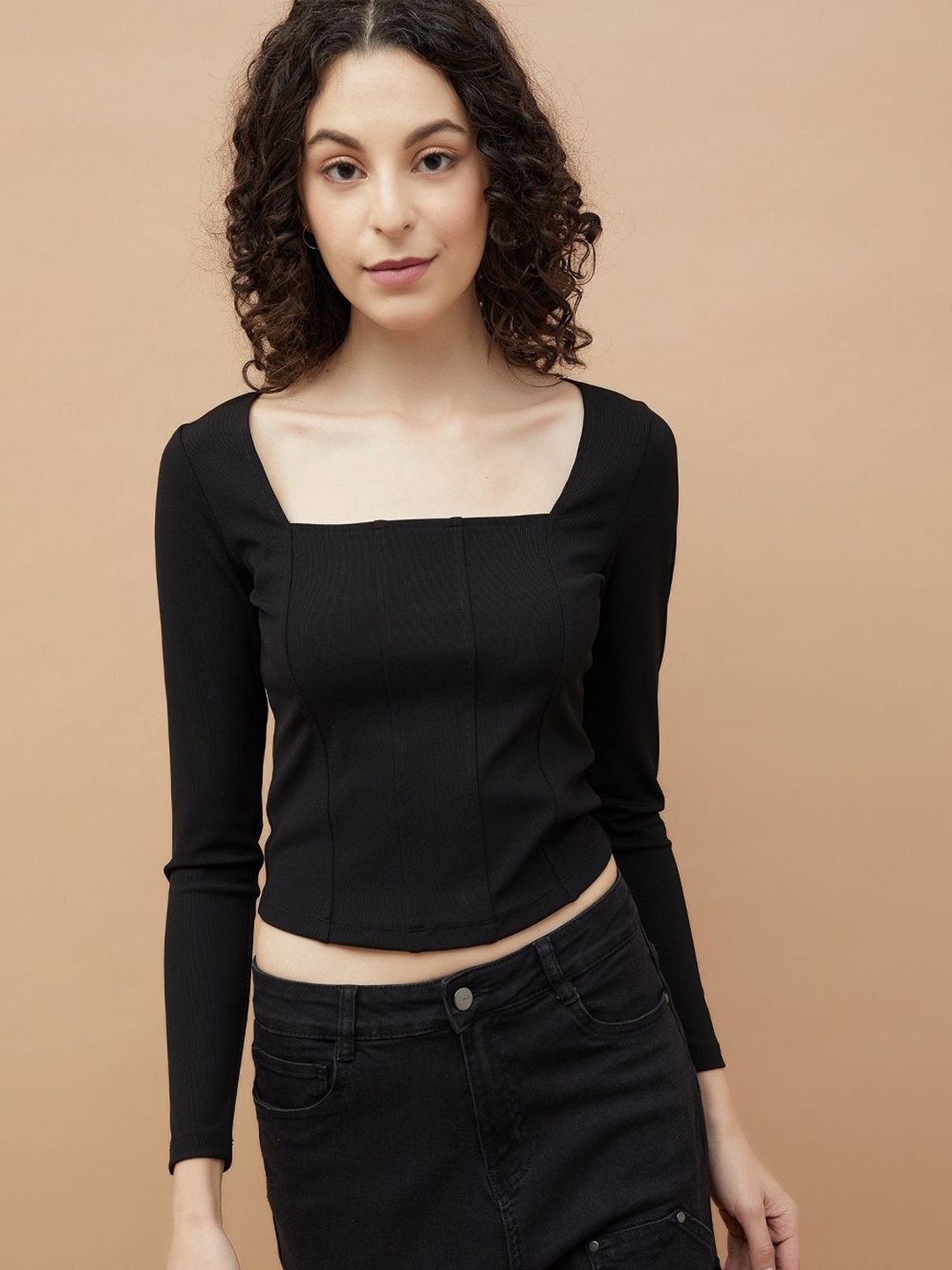 

Ginger by Lifestyle Women Pockets T-shirt, Black