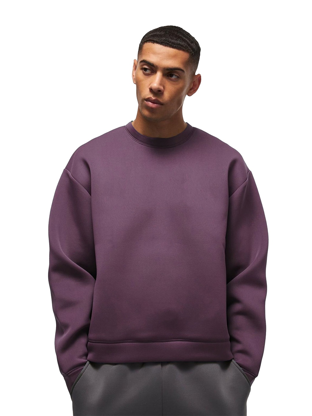 

SONIBROS Men Sweatshirt, Pink
