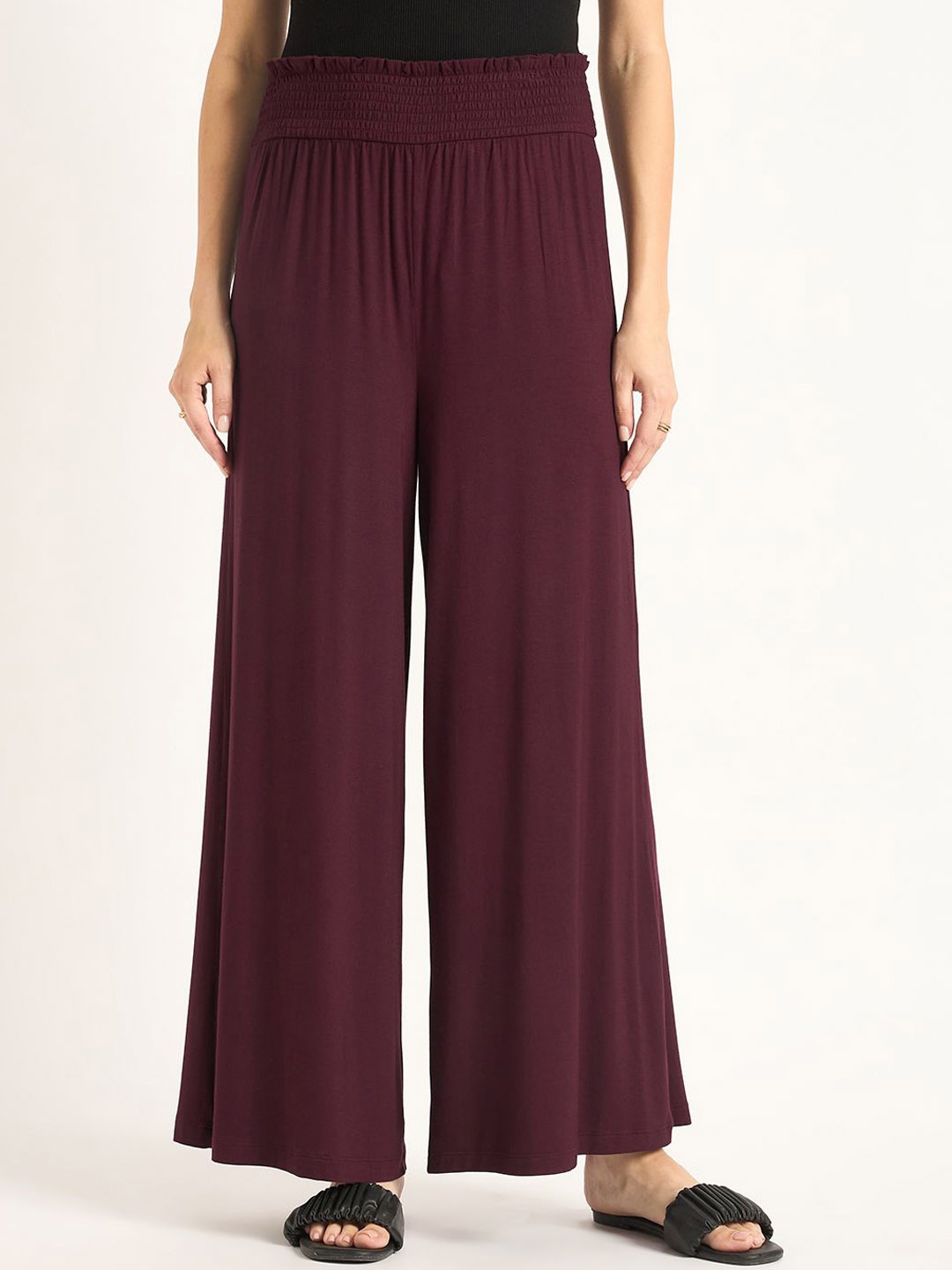 

FEMMELLA Women Original Trousers, Maroon