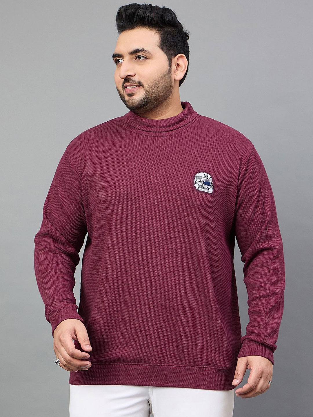 

bigbanana Men Pullover, Maroon