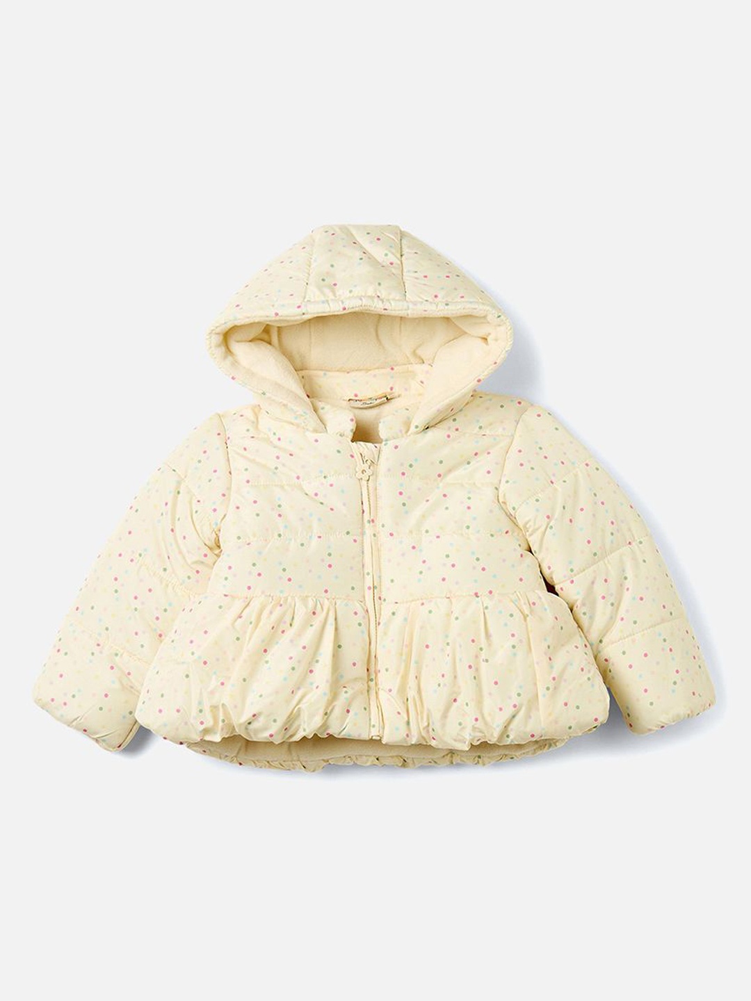 

Juniors by Babyshop Girls Polyester Padded Jacket, Yellow