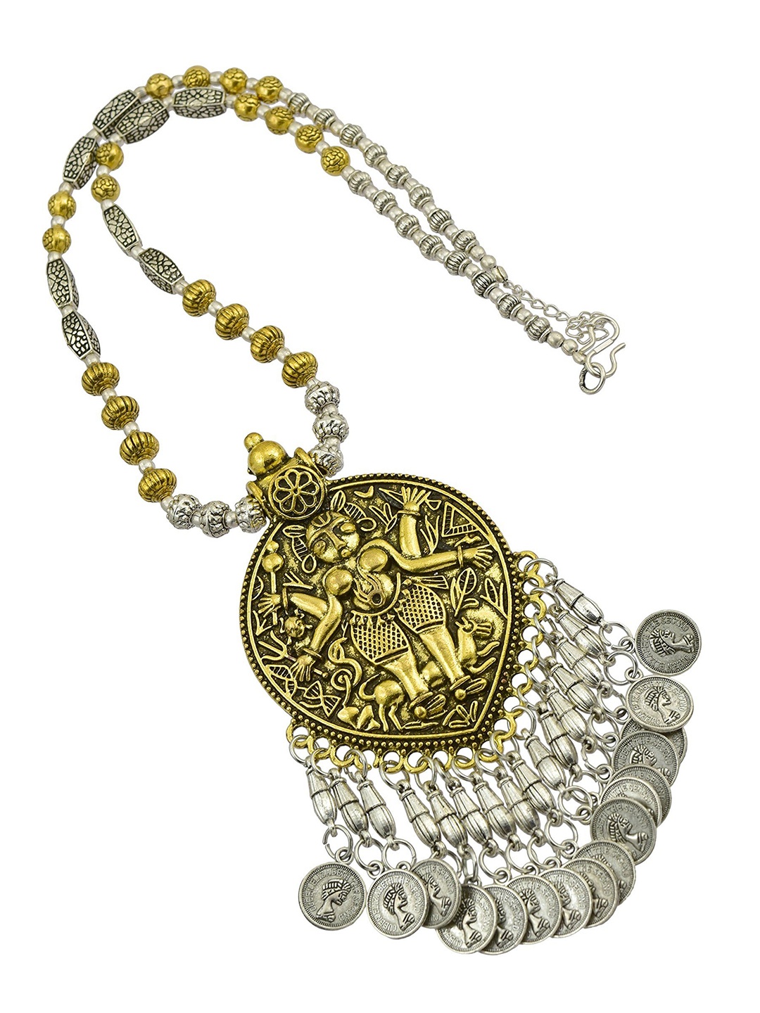 

HIGH TRENDZ Copper Handcrafted Necklace, Gold