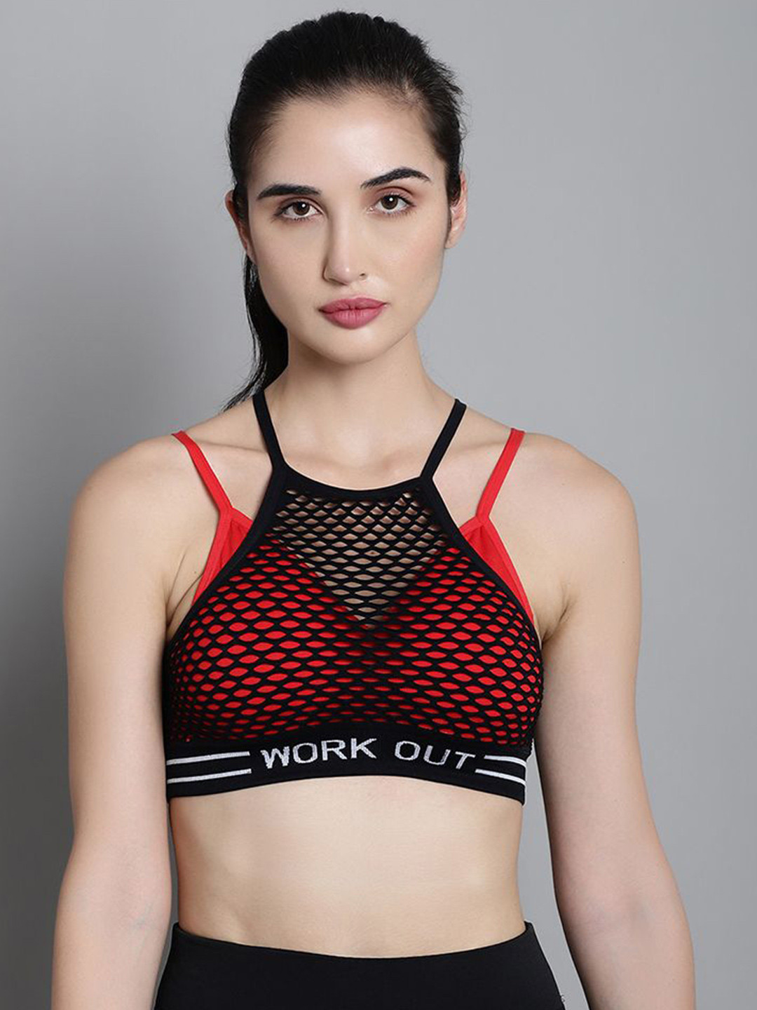 

MAKCLAN Bra Full Coverage, Red