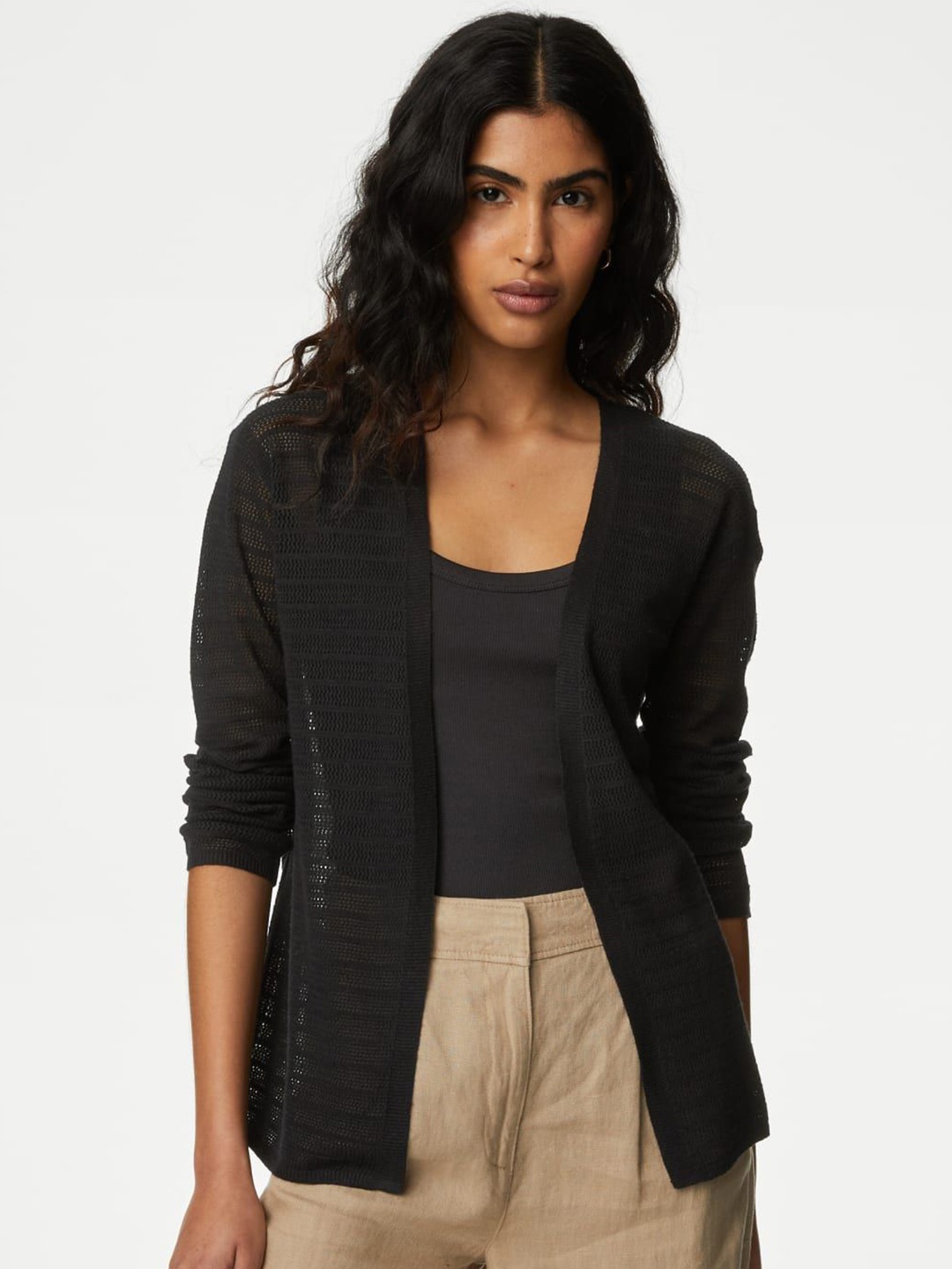 

Marks & Spencer Women Cardigan, Black