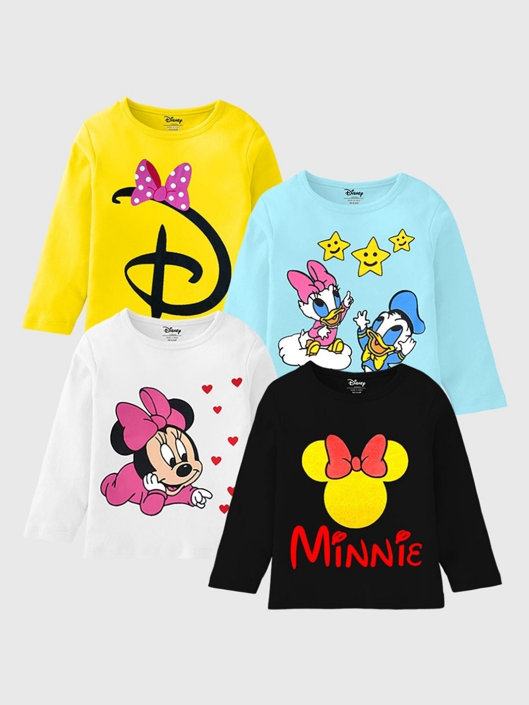 

Disney By Miss and Chief Girls 4 Printed Applique T-shirt, Multi