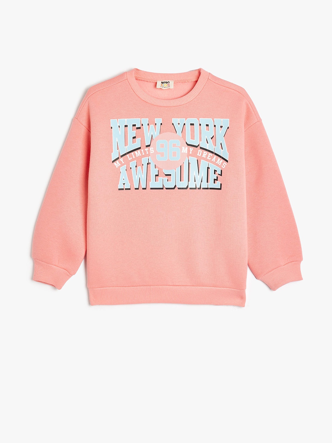 

Koton Girls Printed Sweatshirt, Pink