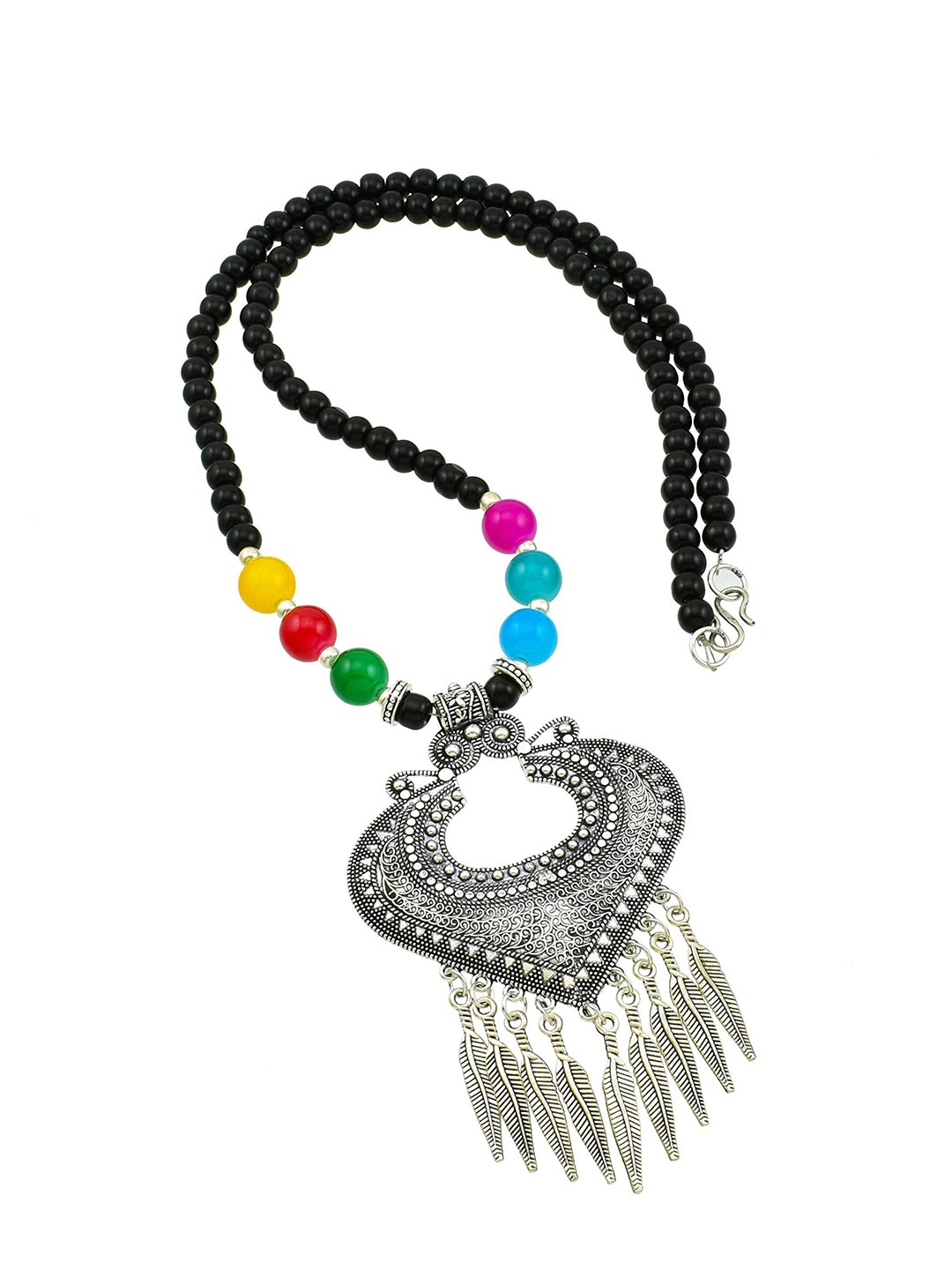 

HIGH TRENDZ Handcrafted Necklace, Black