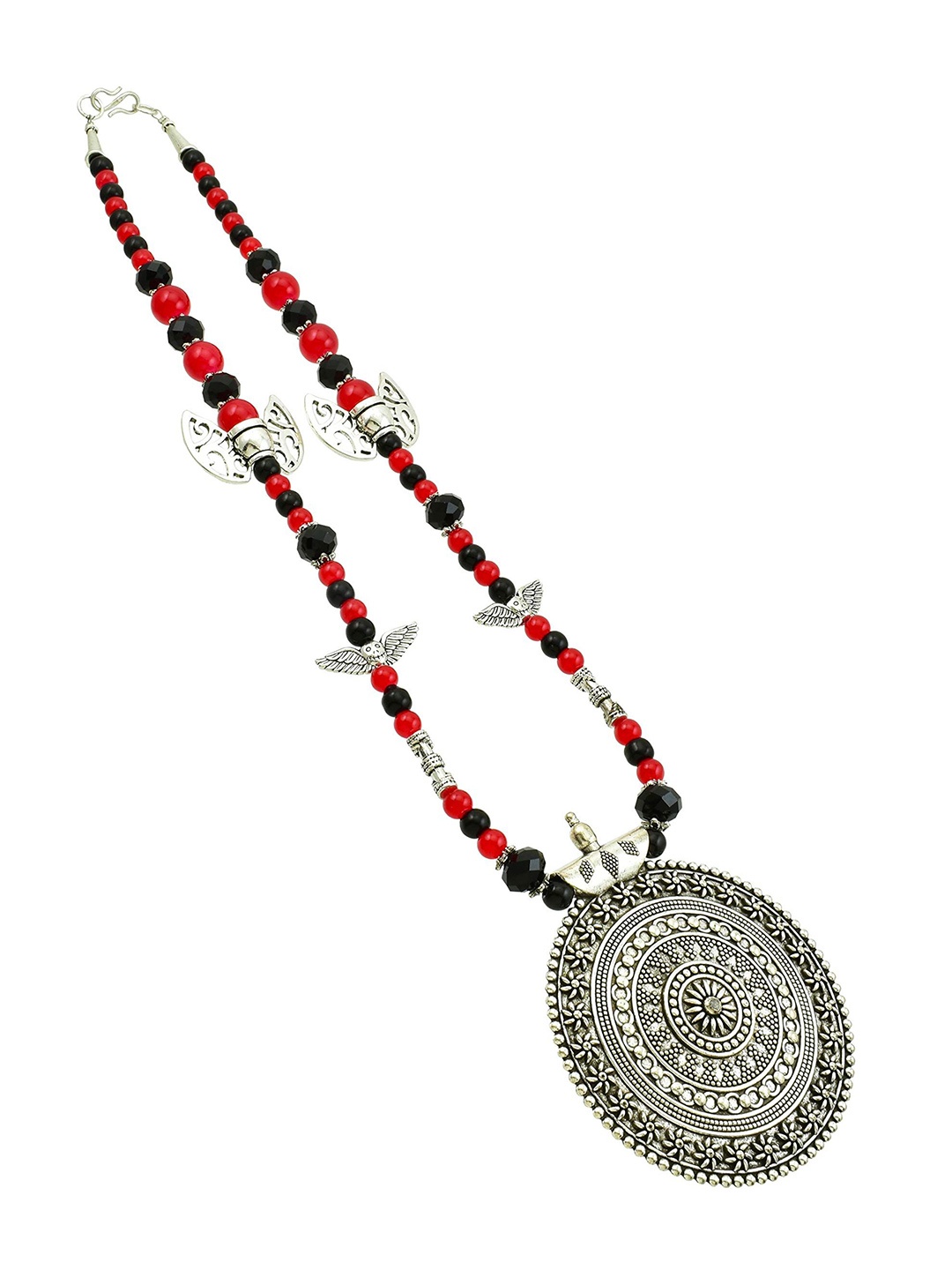 

HIGH TRENDZ Silver-Plated Handcrafted Necklace