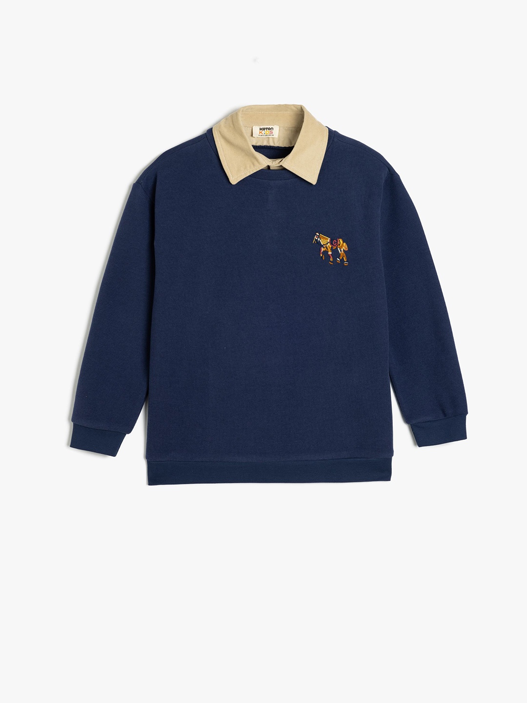 

Koton Boys Sweatshirt, Navy blue