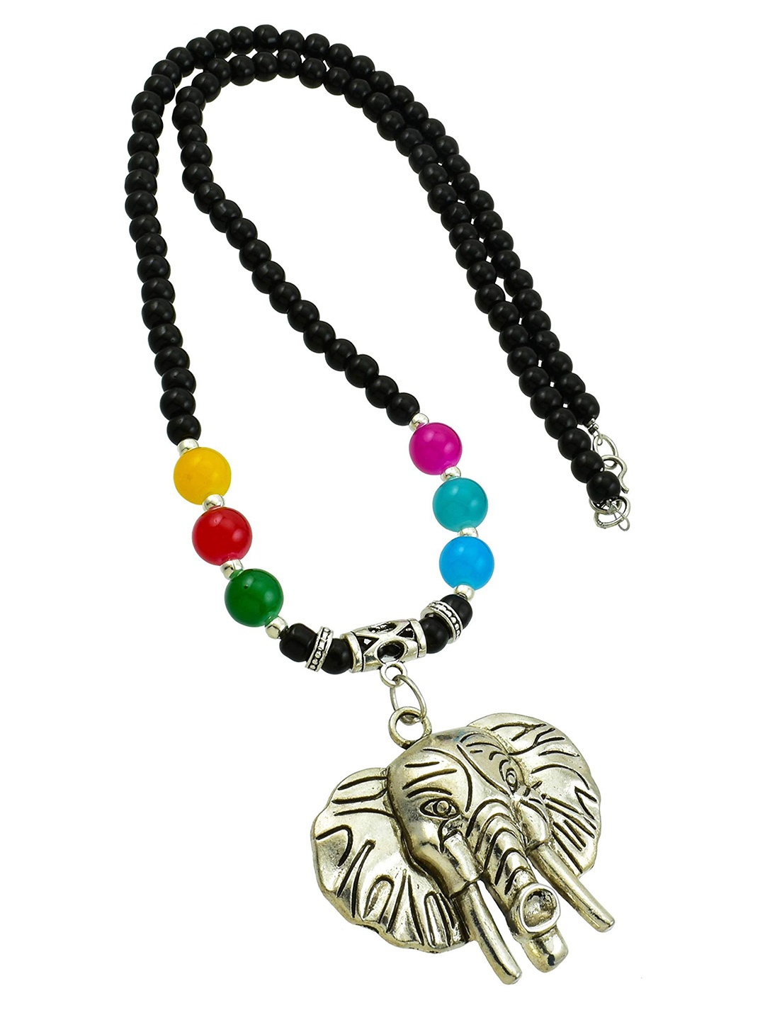 

HIGH TRENDZ Silver-Plated Handcrafted Necklace