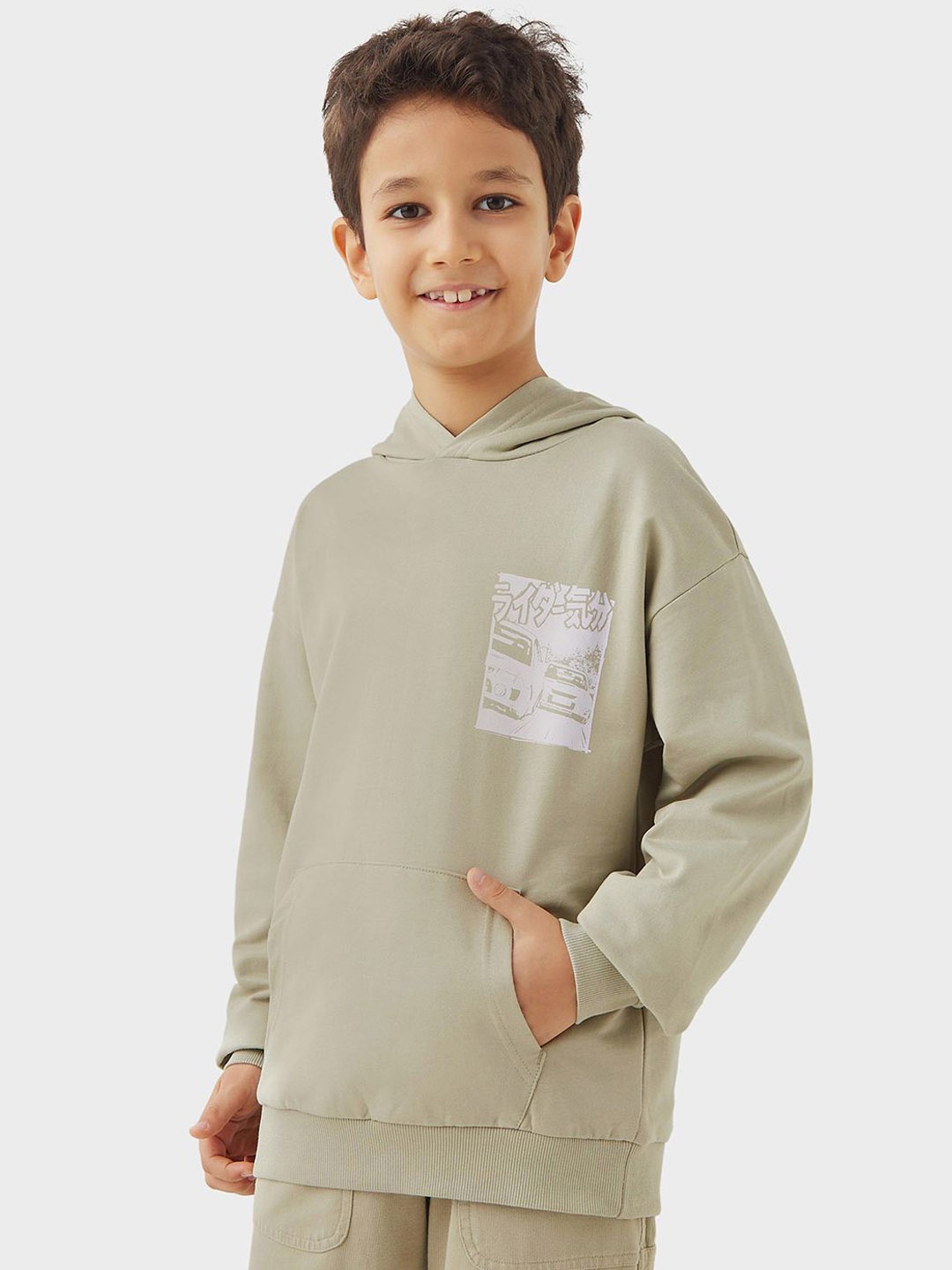 

Juniors by Babyshop Boys Floral Cotton Bomber with Embroidered Jacket, Green