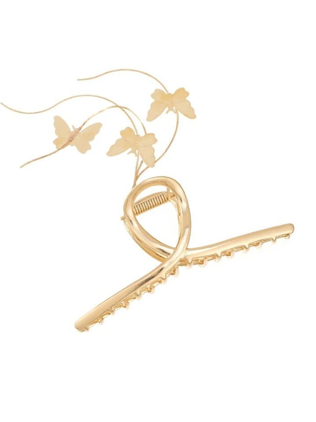 

Radhya Accessories Women Claw Clip, Yellow