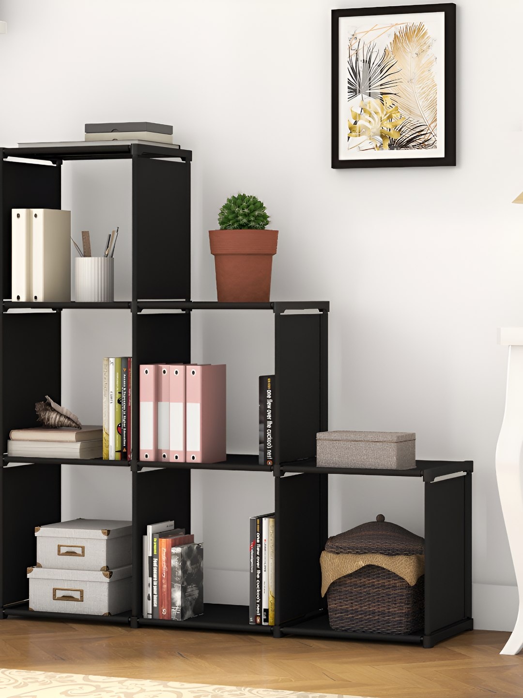 

Decent Hut Black 9 Shelves Bookshelf