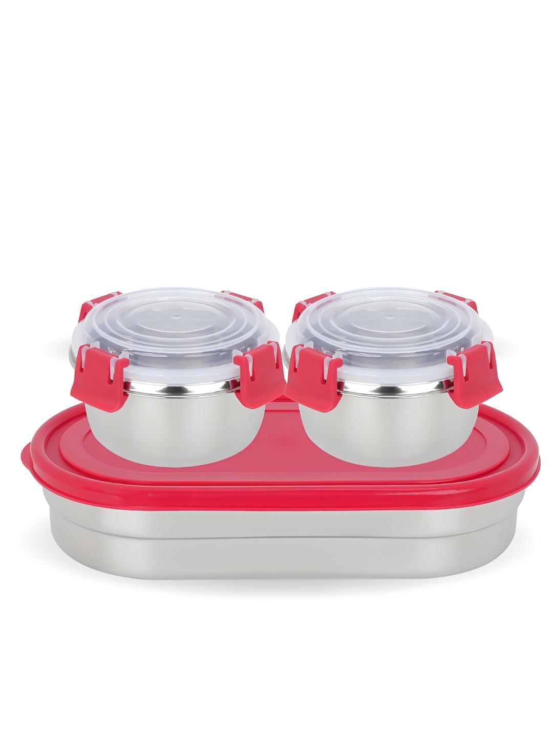 

Speedex Red 2024 Stainless Steel Easy to Clean Lunch Box