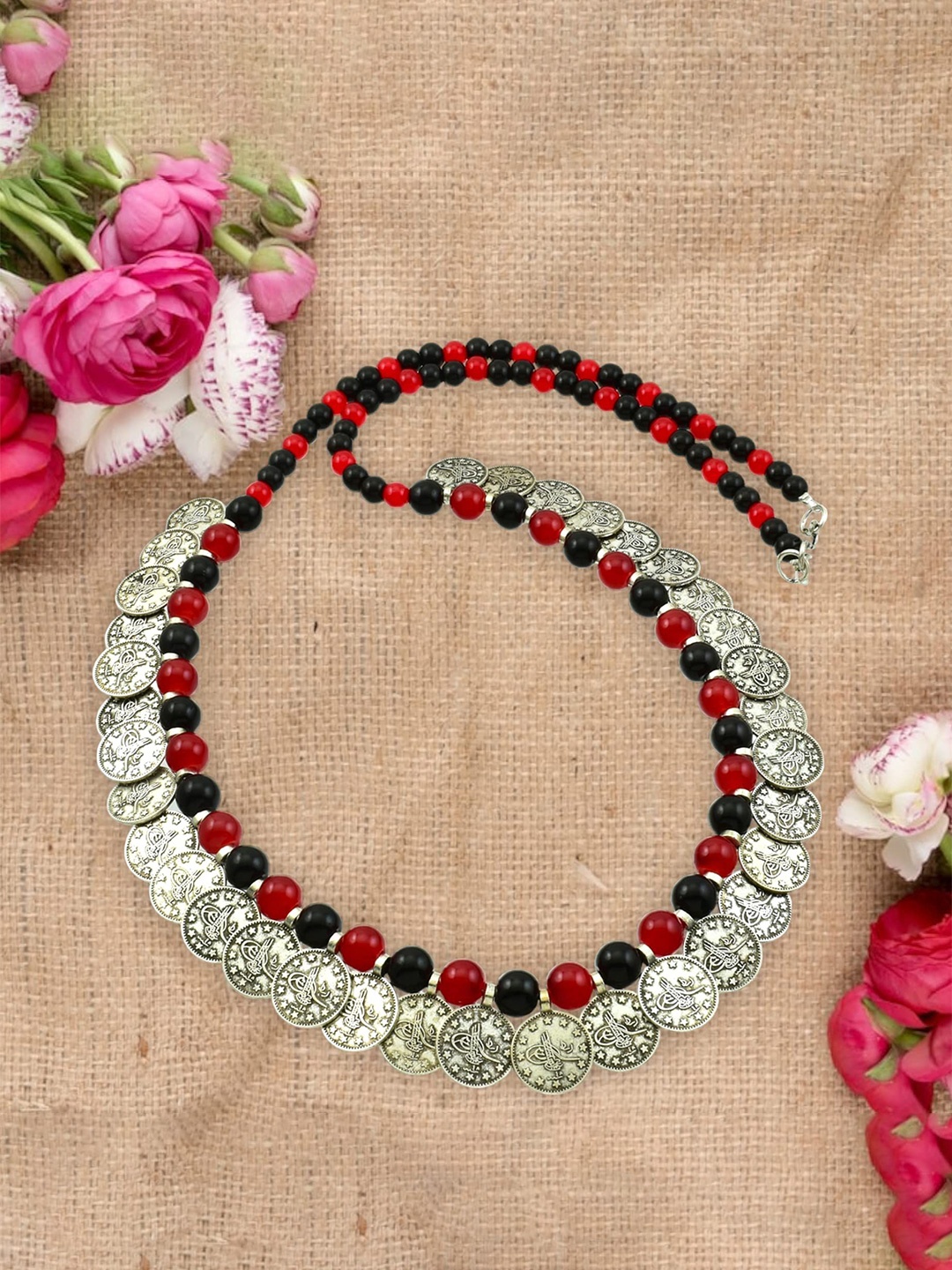 

HIGH TRENDZ German Silver Handcrafted Necklace