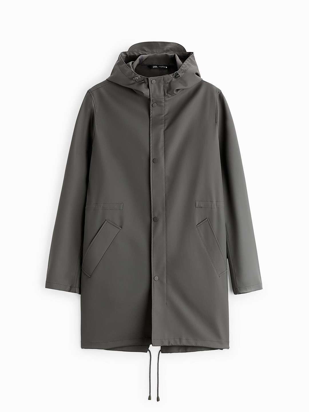 

ZARA Men Rain Jacket, Grey