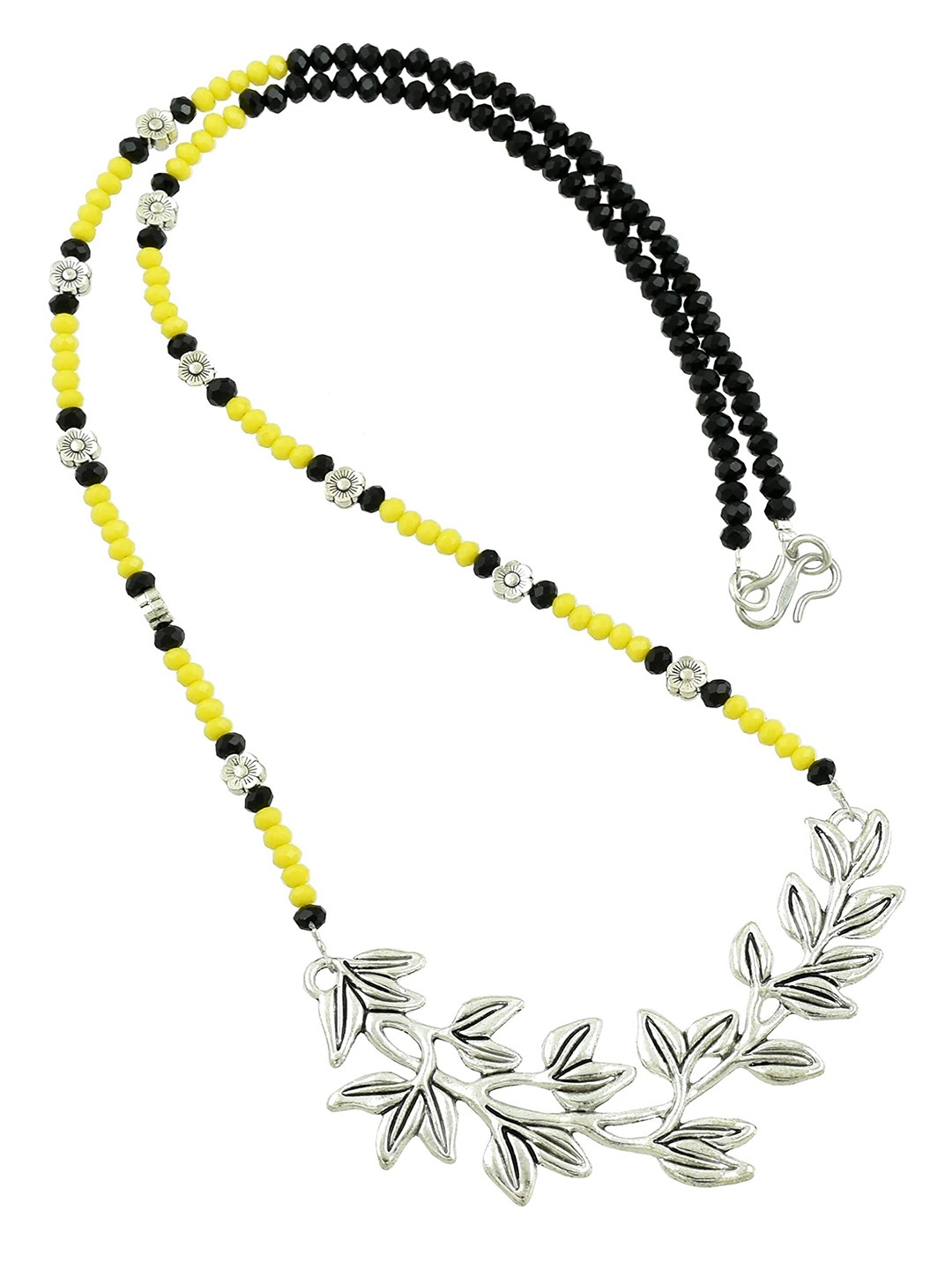 

HIGH TRENDZ Brass Necklace, Lime green