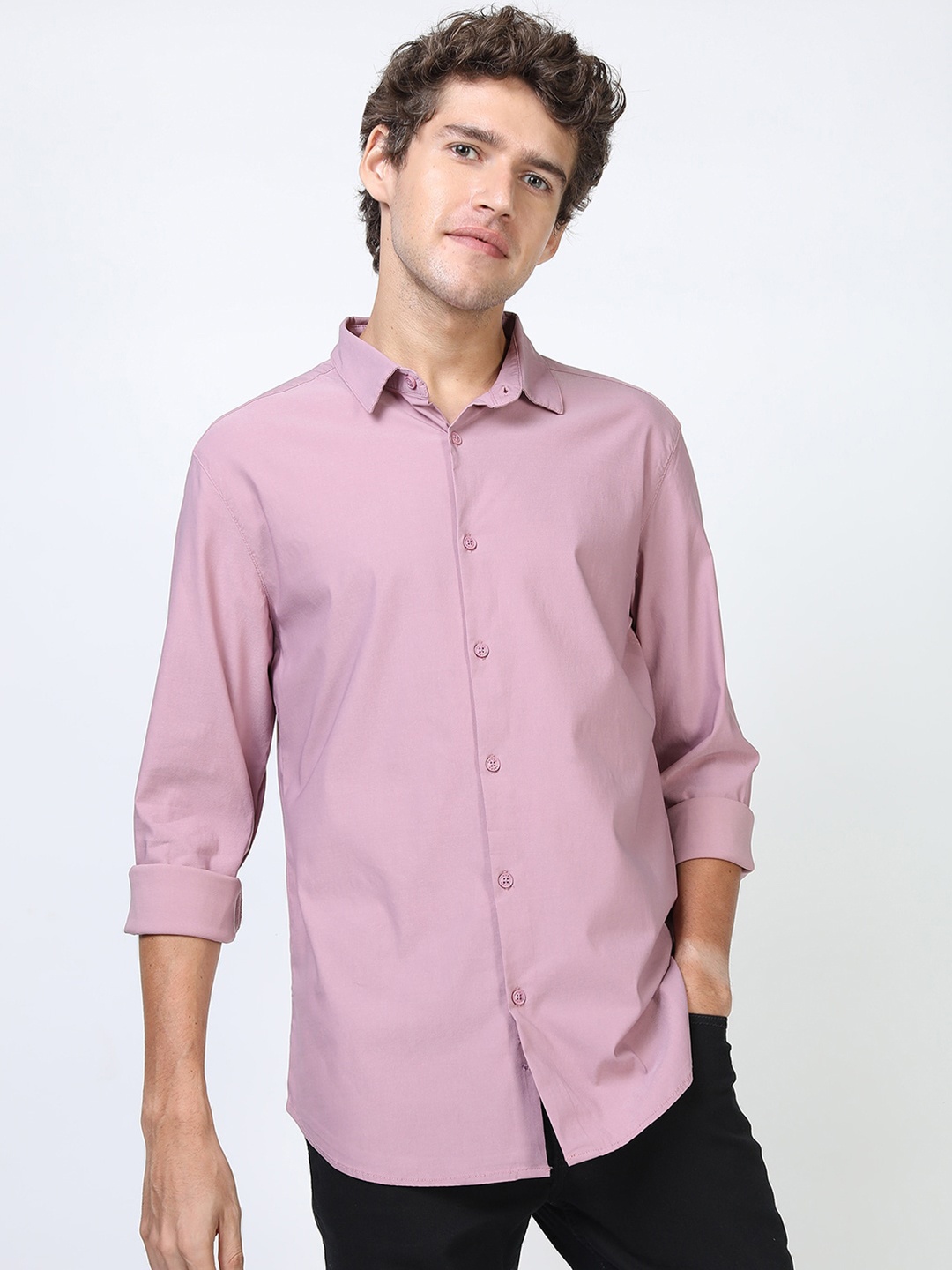 

KETCH Men Pink Slim Fit Casual Shirt