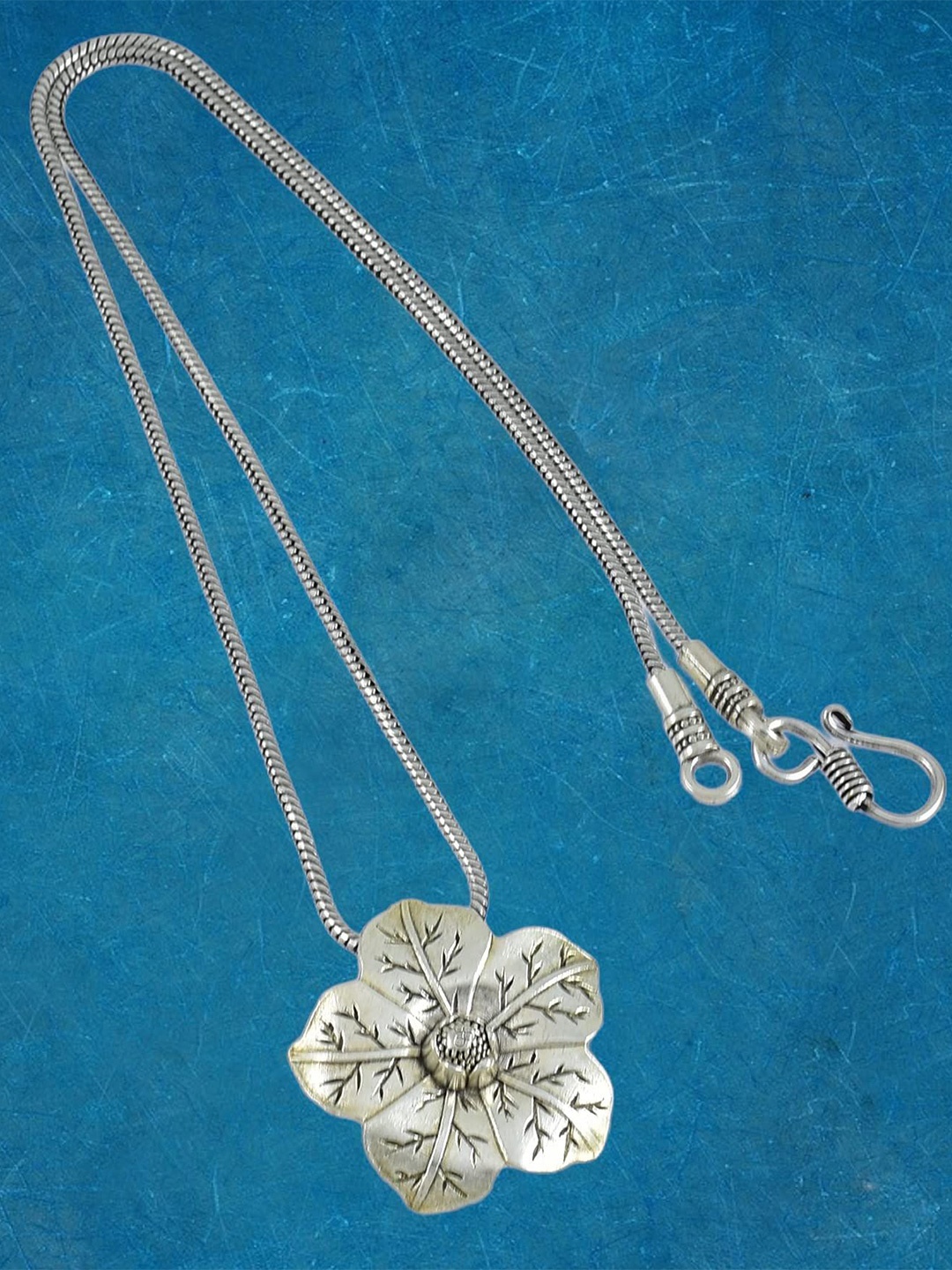 

HIGH TRENDZ Handcrafted Necklace, Silver