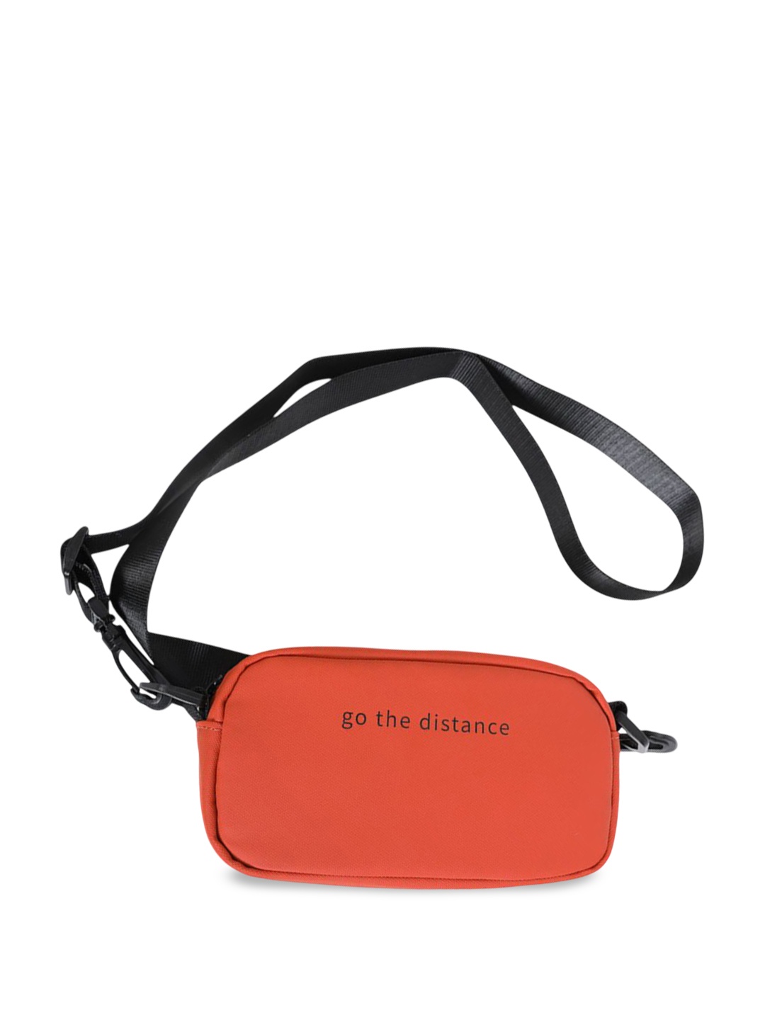 

Snitch PU Structured Sling Bag, Orange