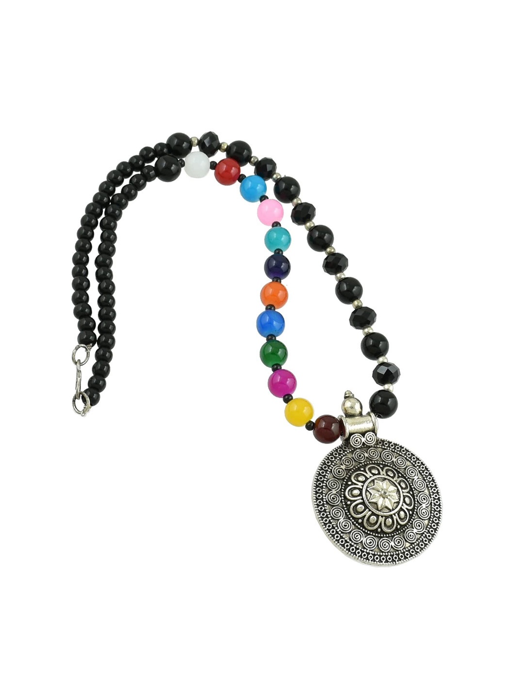 

HIGH TRENDZ Handcrafted Necklace, Black
