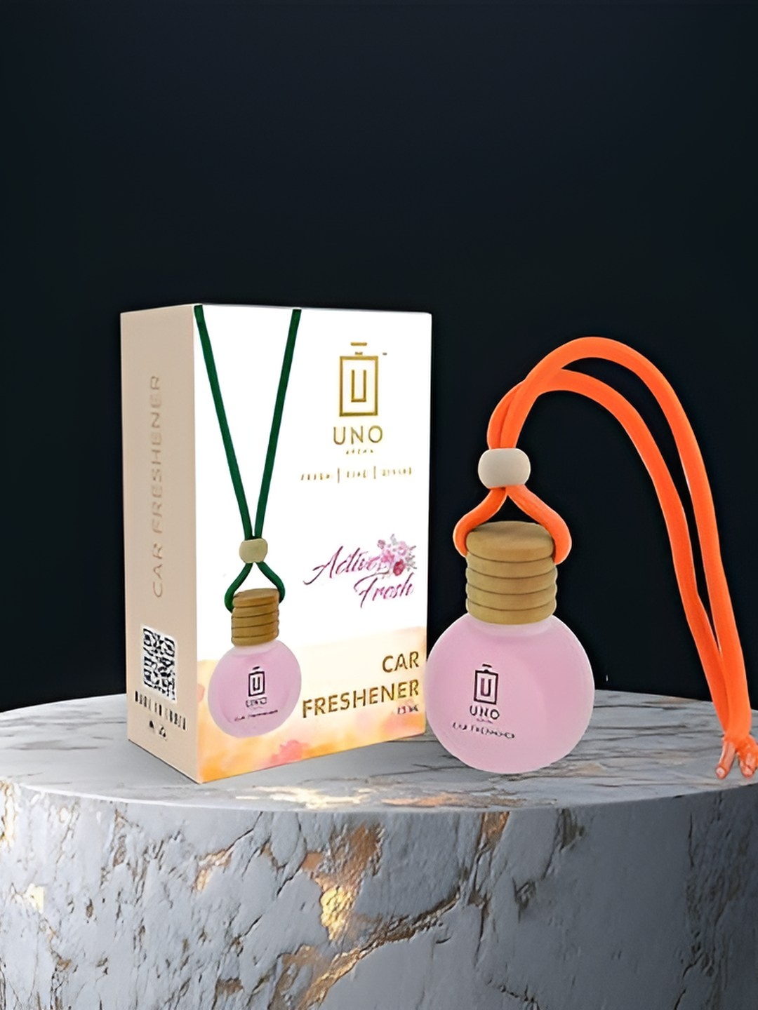 

UNO AROMA Active Fresh Pink Car Air Purifier 15 ml