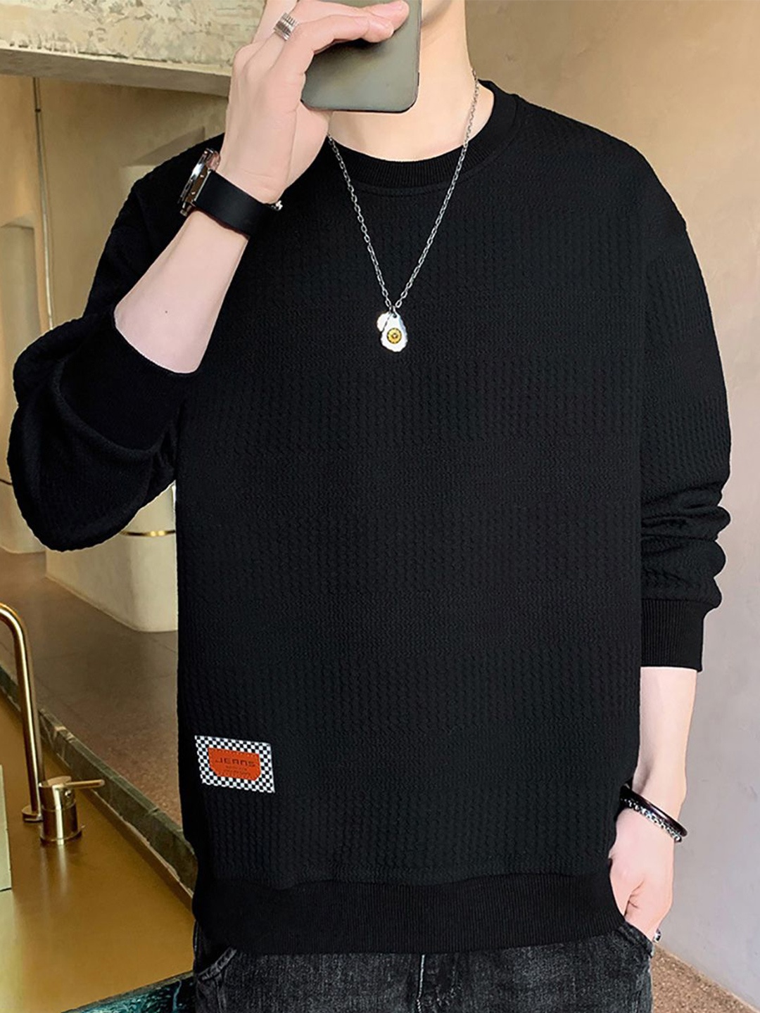 

StyleCast x Revolte Men Sweatshirt, Black