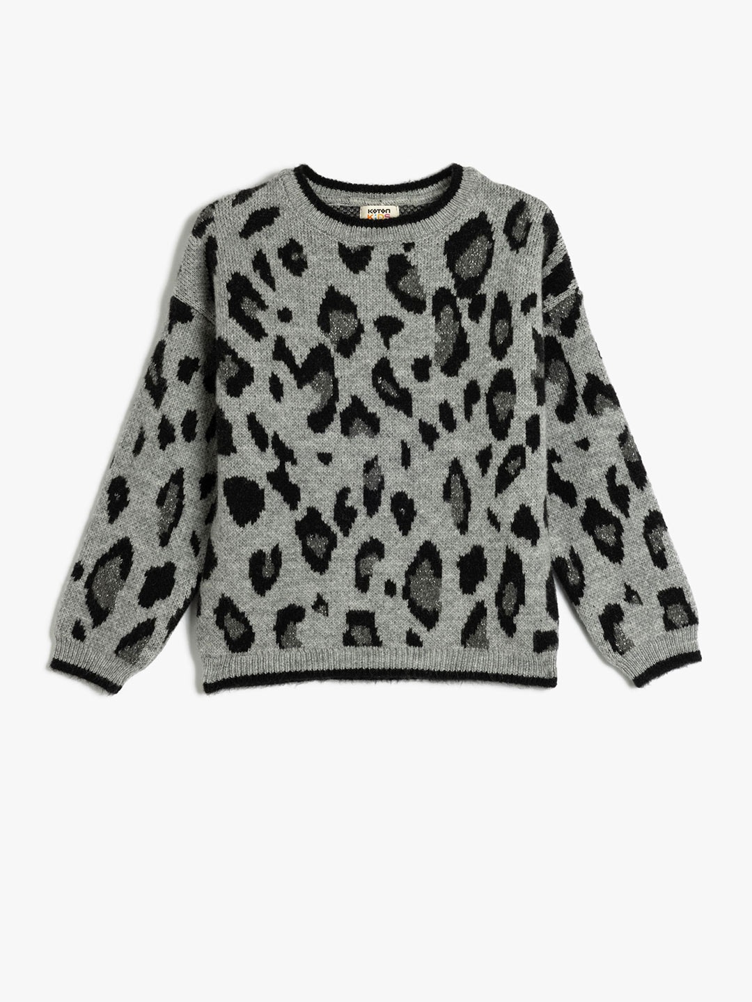 

Koton Girls Animal Pullover, Grey