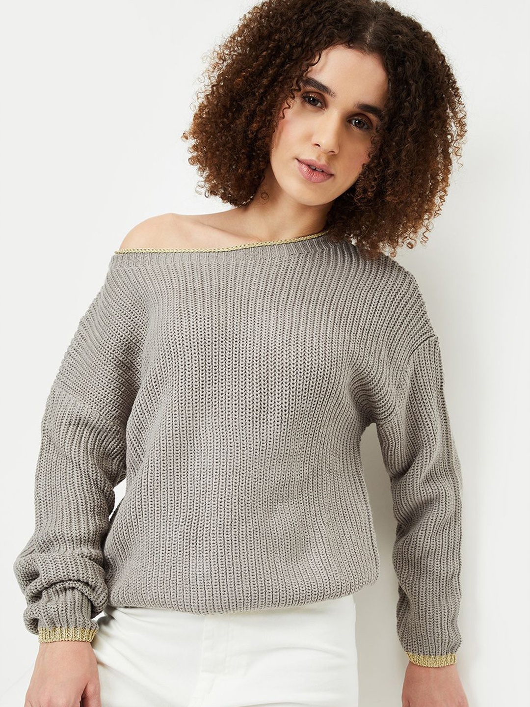 

max Women Pullover, Grey