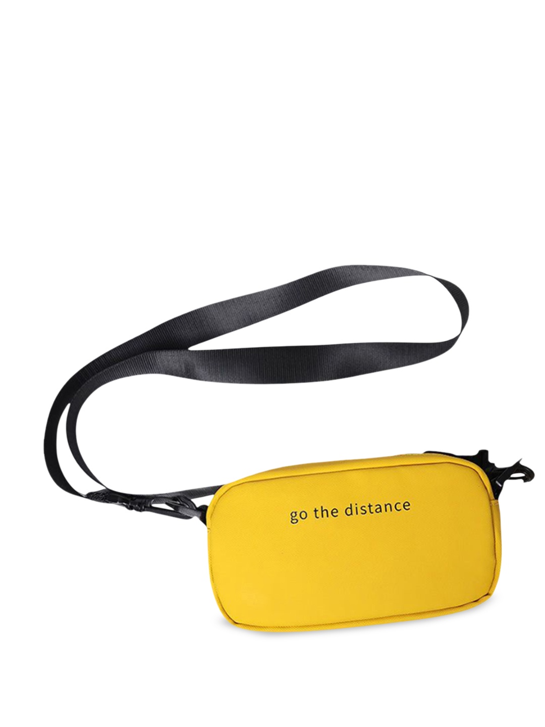 

Snitch PU Structured Sling Bag, Yellow